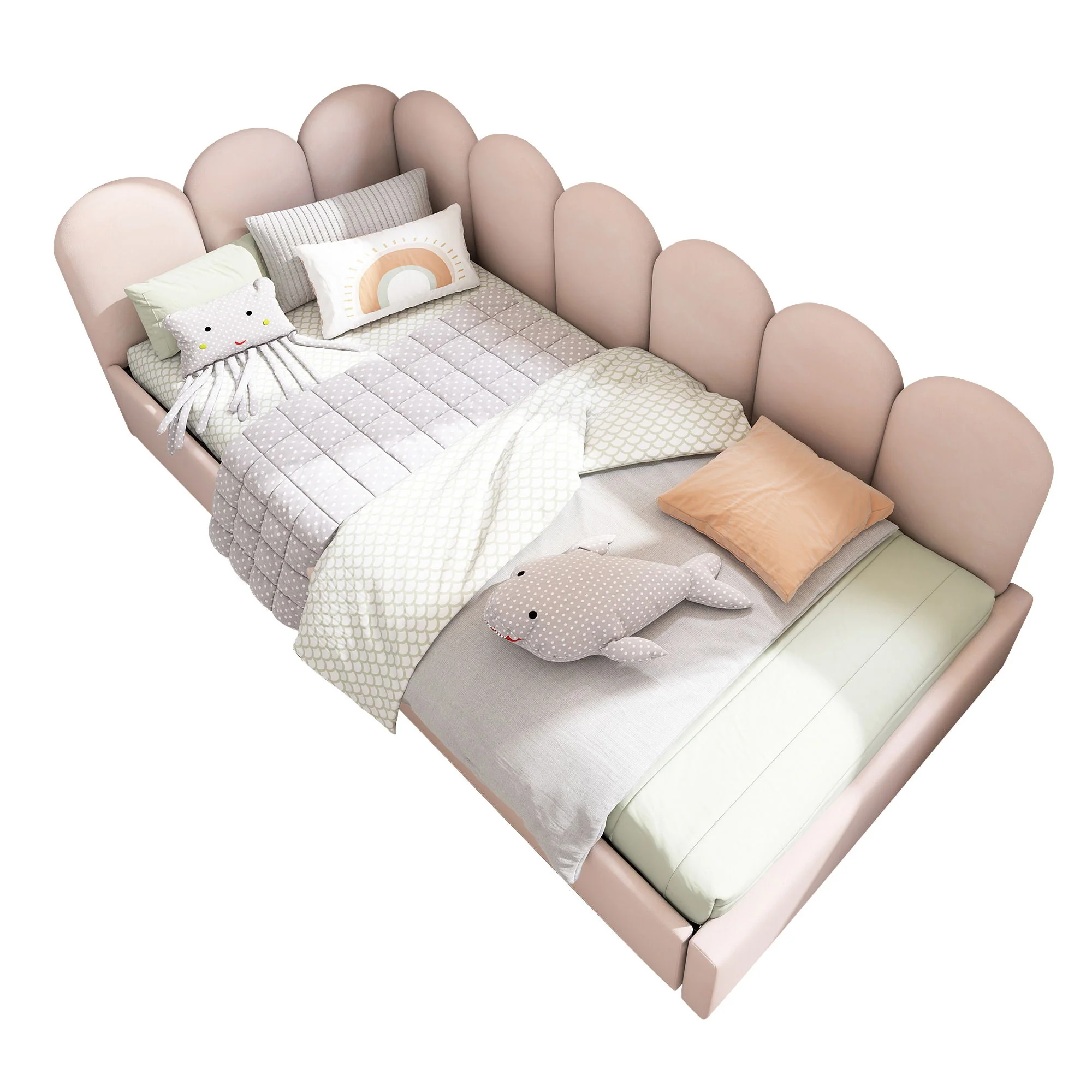 2175-upholstered-daybed-with-metal-slatted-base-63.webp Upholstered Daybed With Metal Slatted Base