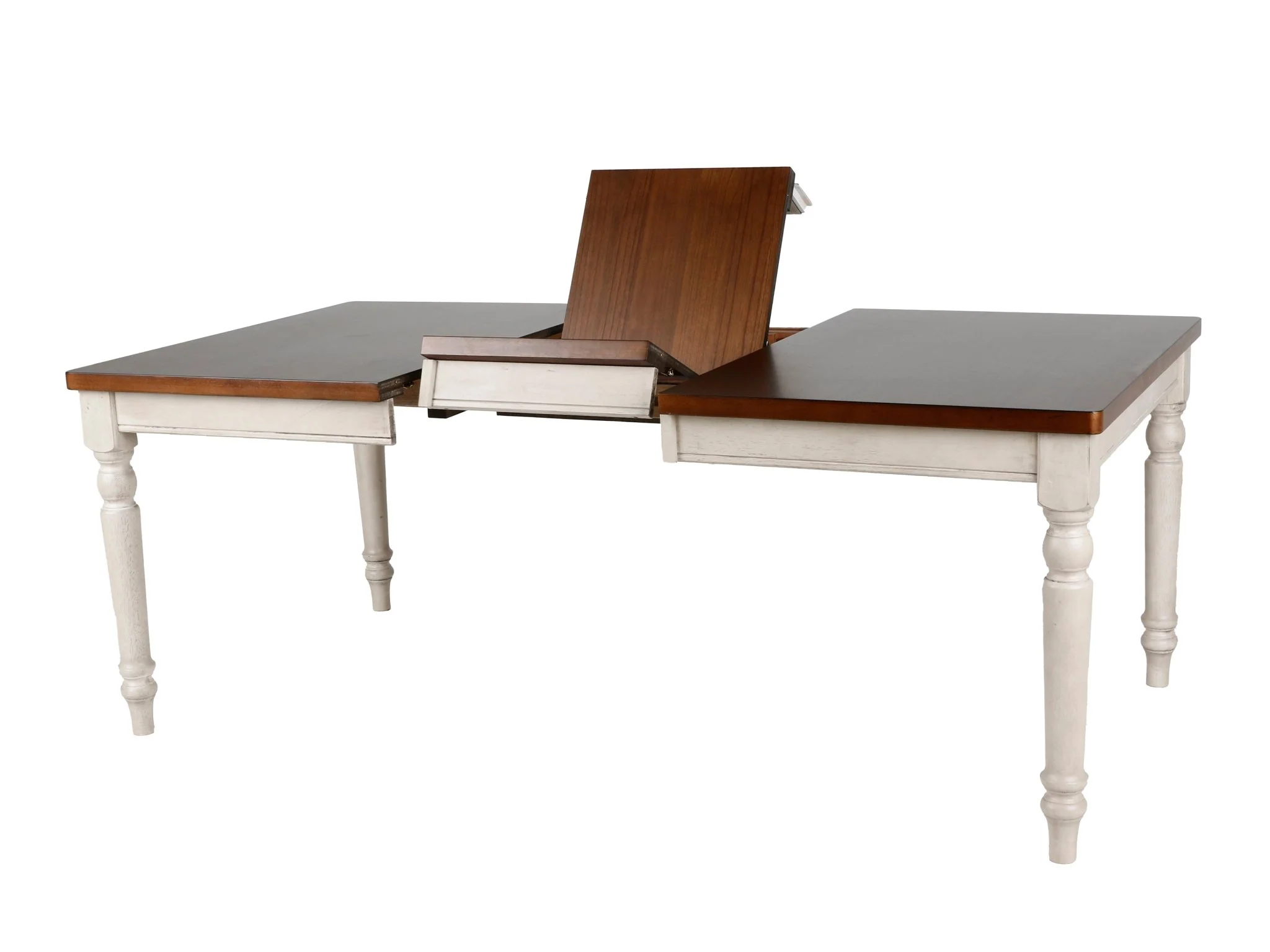 220-9-piece-farmhouse-dining-set-with-turned-legs-and-upholstered-chairs-5.webp 9-Piece Farmhouse Dining Set with Turned Legs and Upholstered Chairs