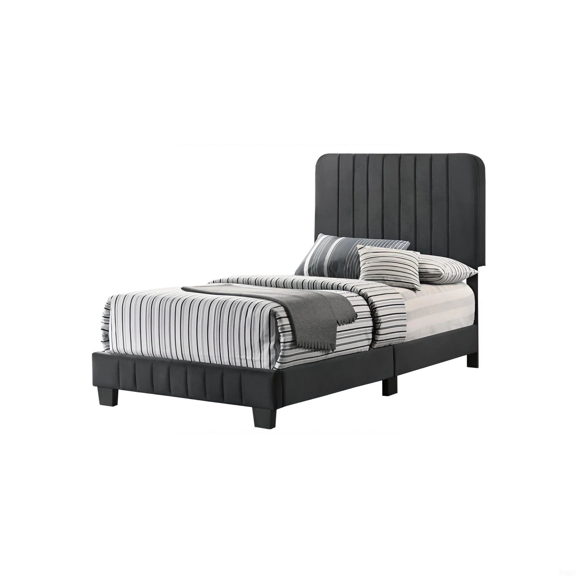 Channel Tufted Bed