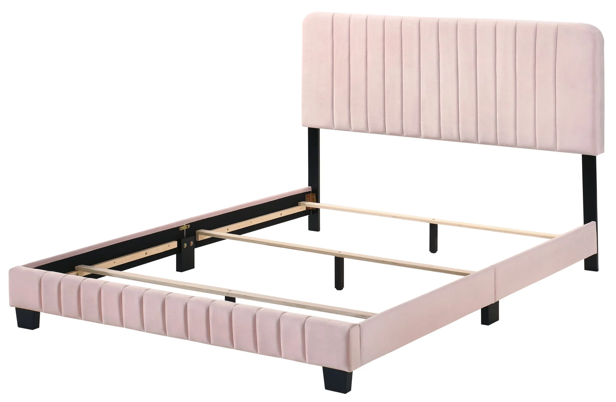 Channel Tufted Bed