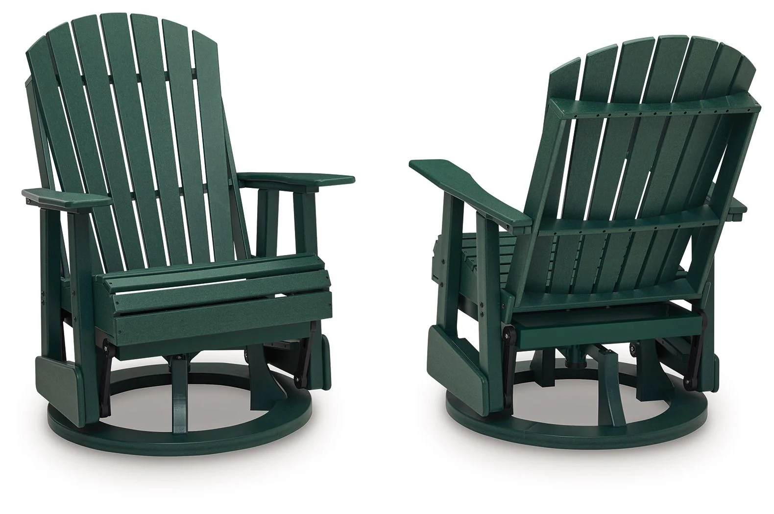 Shell Beach - Swivel Glider Chair - Green