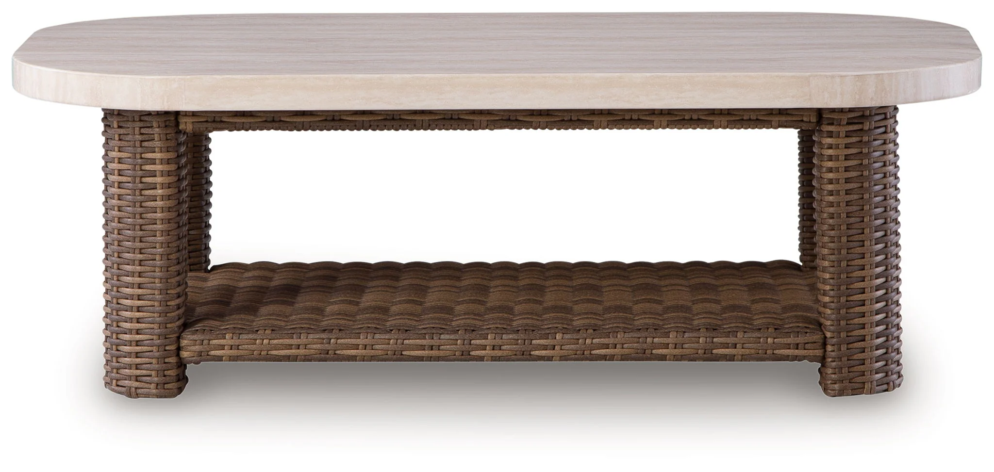 2289-dolan-creek-rectangular-cocktail-table-beige-brown-4.webp Dolan Creek - Rectangular Cocktail Table - Beige / Brown