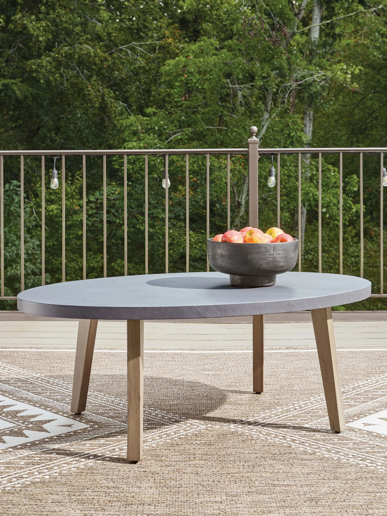 2293-harmony-headlands-oval-cocktail-table-natural-gray-4.webp Harmony Headlands - Oval Cocktail Table - Natural / Gray