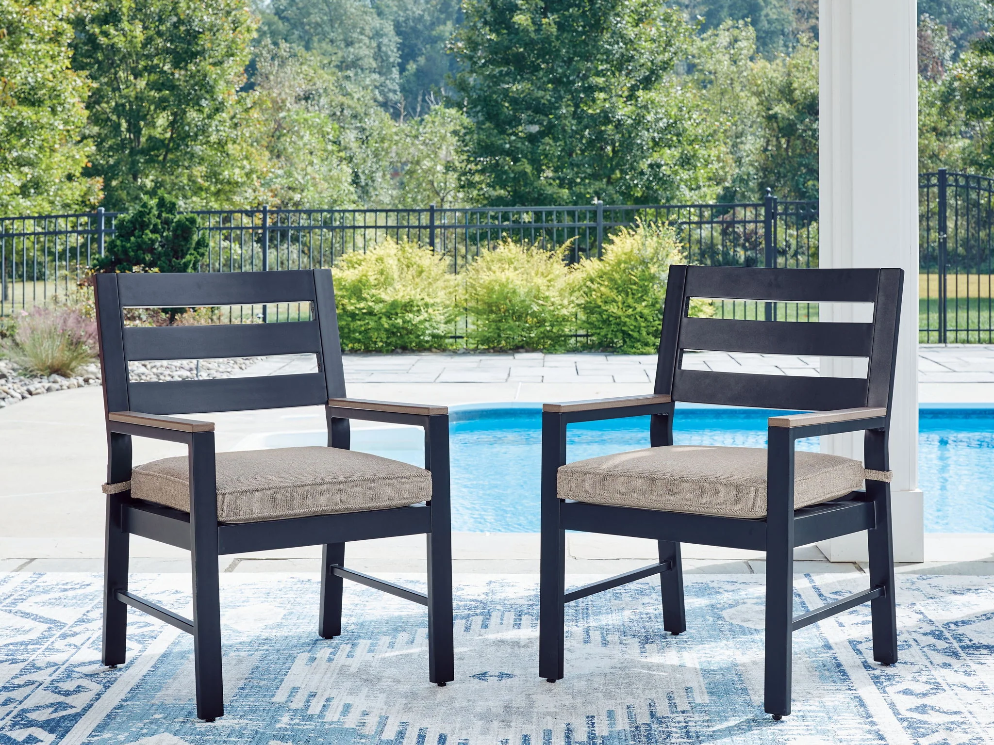 2307-east-beach-arm-chair-with-cushion-set-of-2-blue-5.webp East Beach - Arm Chair With Cushion (Set of 2) - Blue