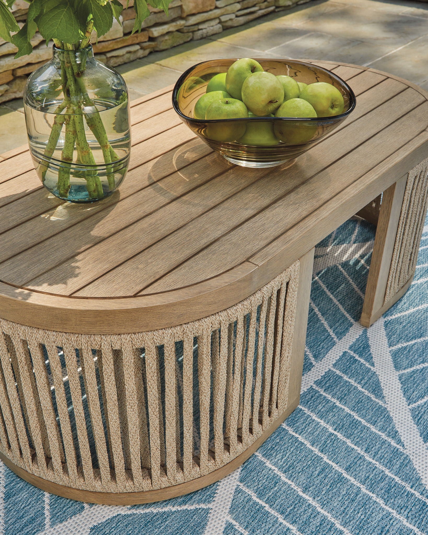 2345-serena-shores-rectangular-cocktail-table-beige-5.jpg Serena Shores - Rectangular Cocktail Table - Beige