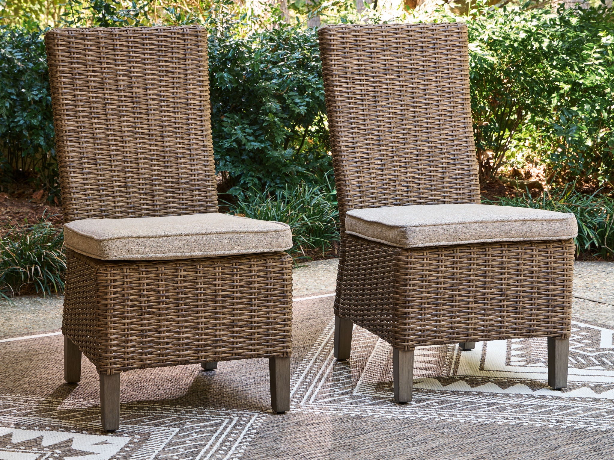 2355-laguna-heights-side-chair-with-cushion-set-of-2-beige-5.jpg Laguna Heights - Side Chair With Cushion (Set of 2) - Beige