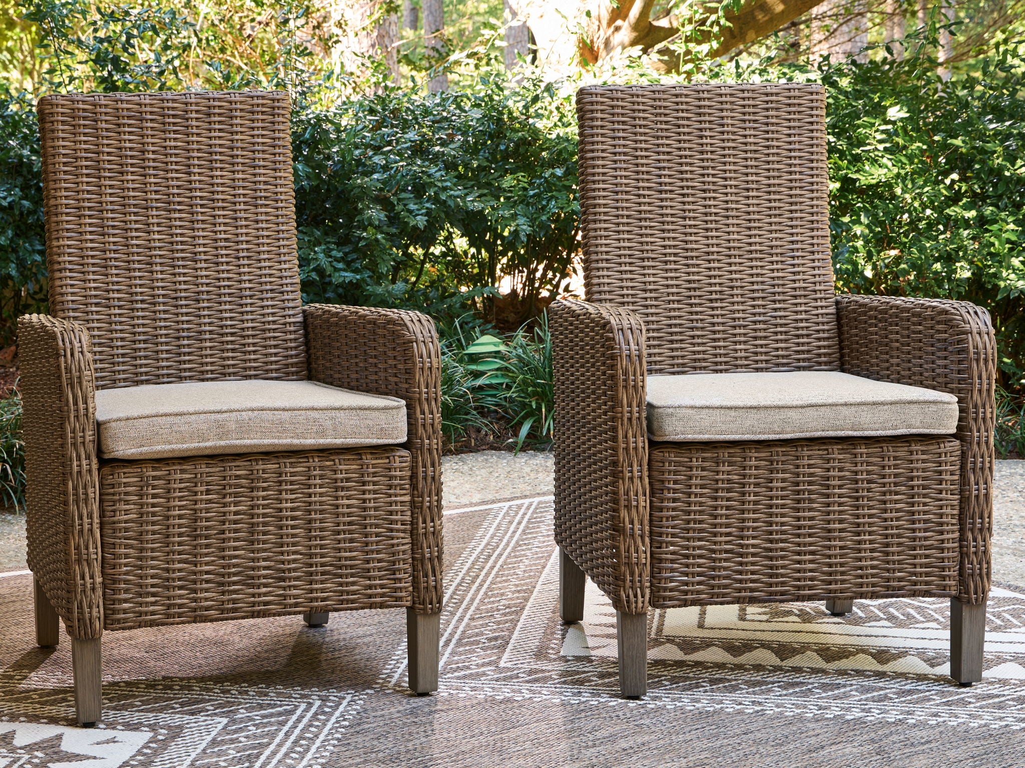 2356-laguna-heights-arm-chair-with-cushion-set-of-2-beige-2.jpg Laguna Heights - Arm Chair With Cushion (Set of 2) - Beige