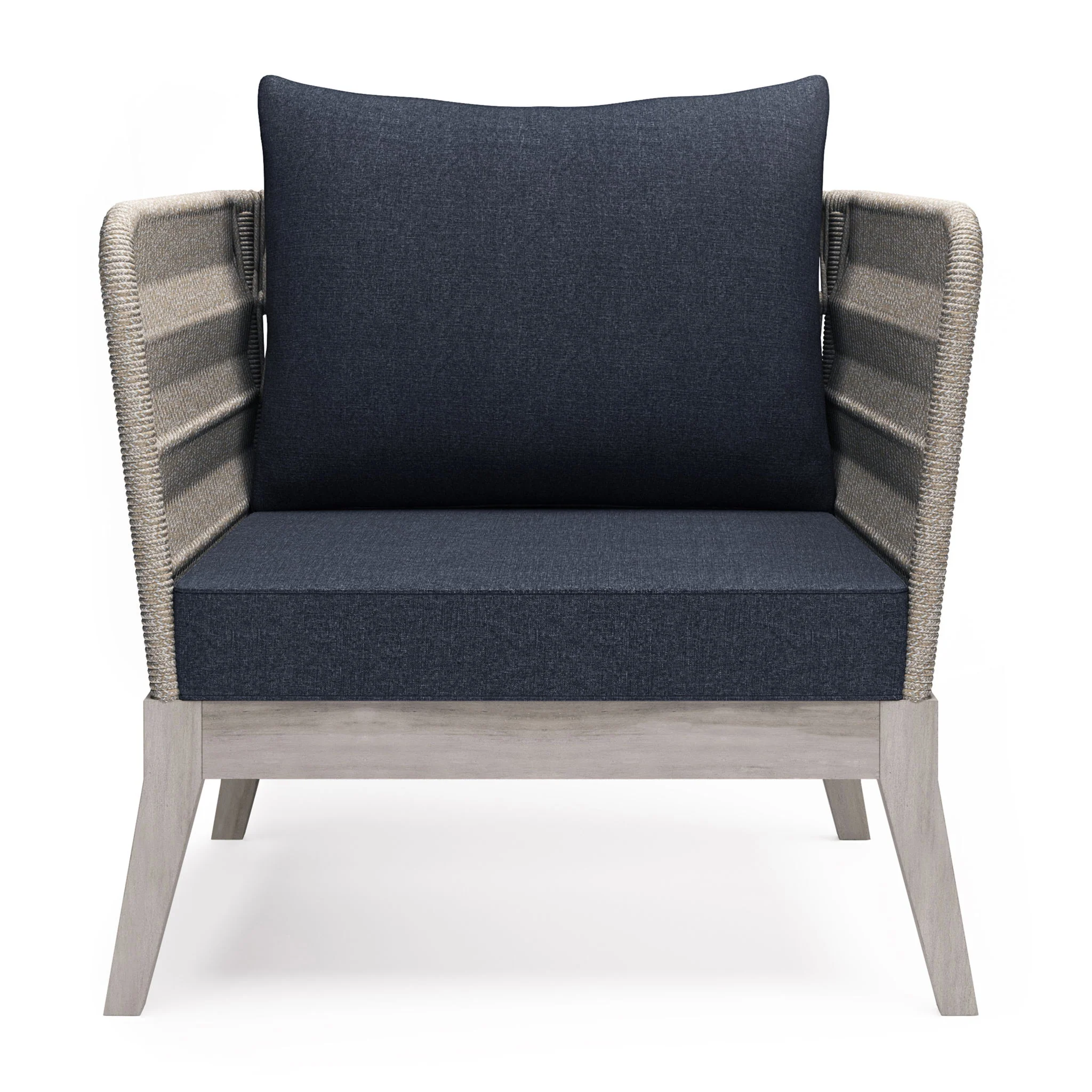 2452-santiago-outdoor-conversation-chair-slate-gray-1.webp Santiago - Outdoor Conversation Chair - Slate Gray