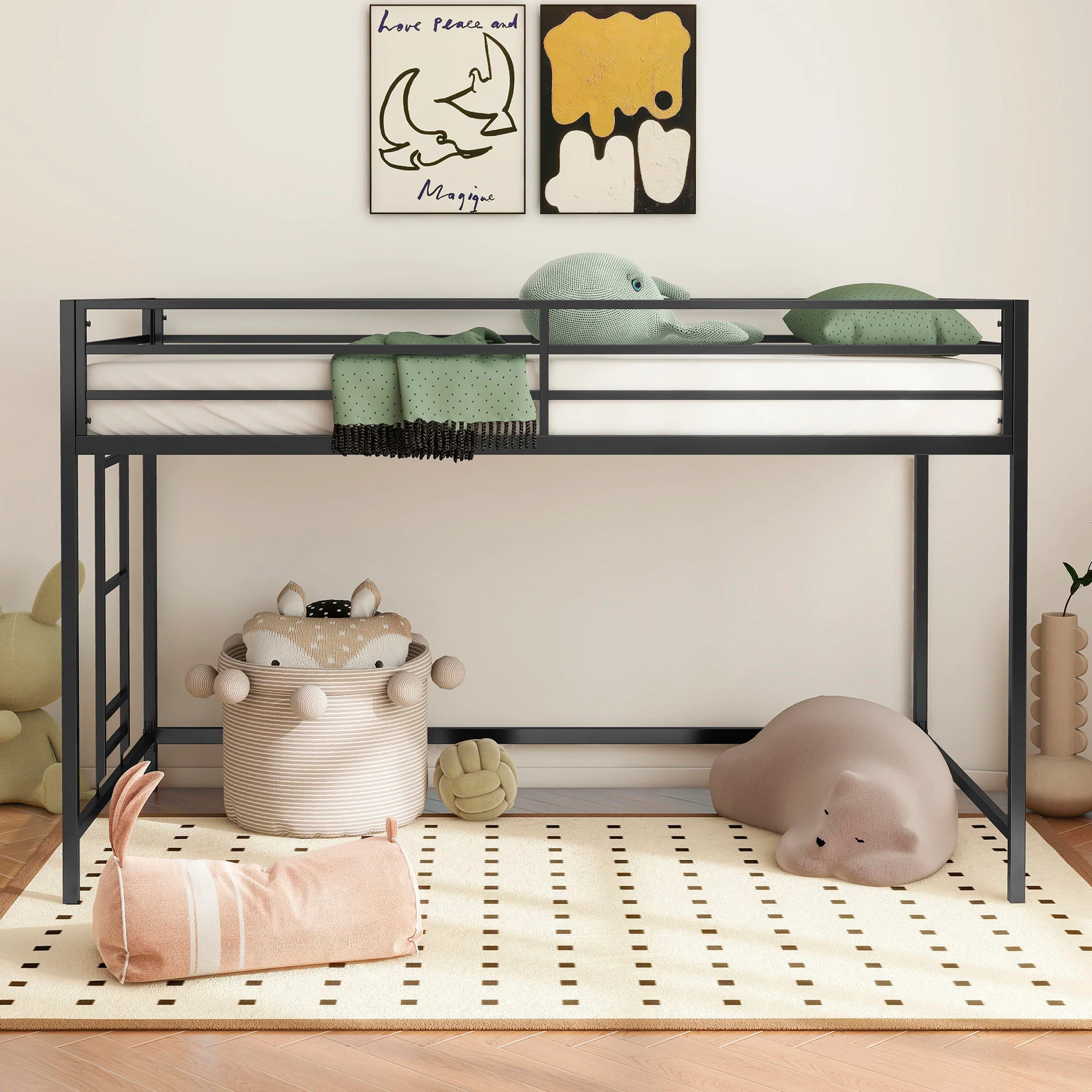 2453-adam-twin-loft-bunk-black-4.webp Adam - Twin Loft Bunk - Black