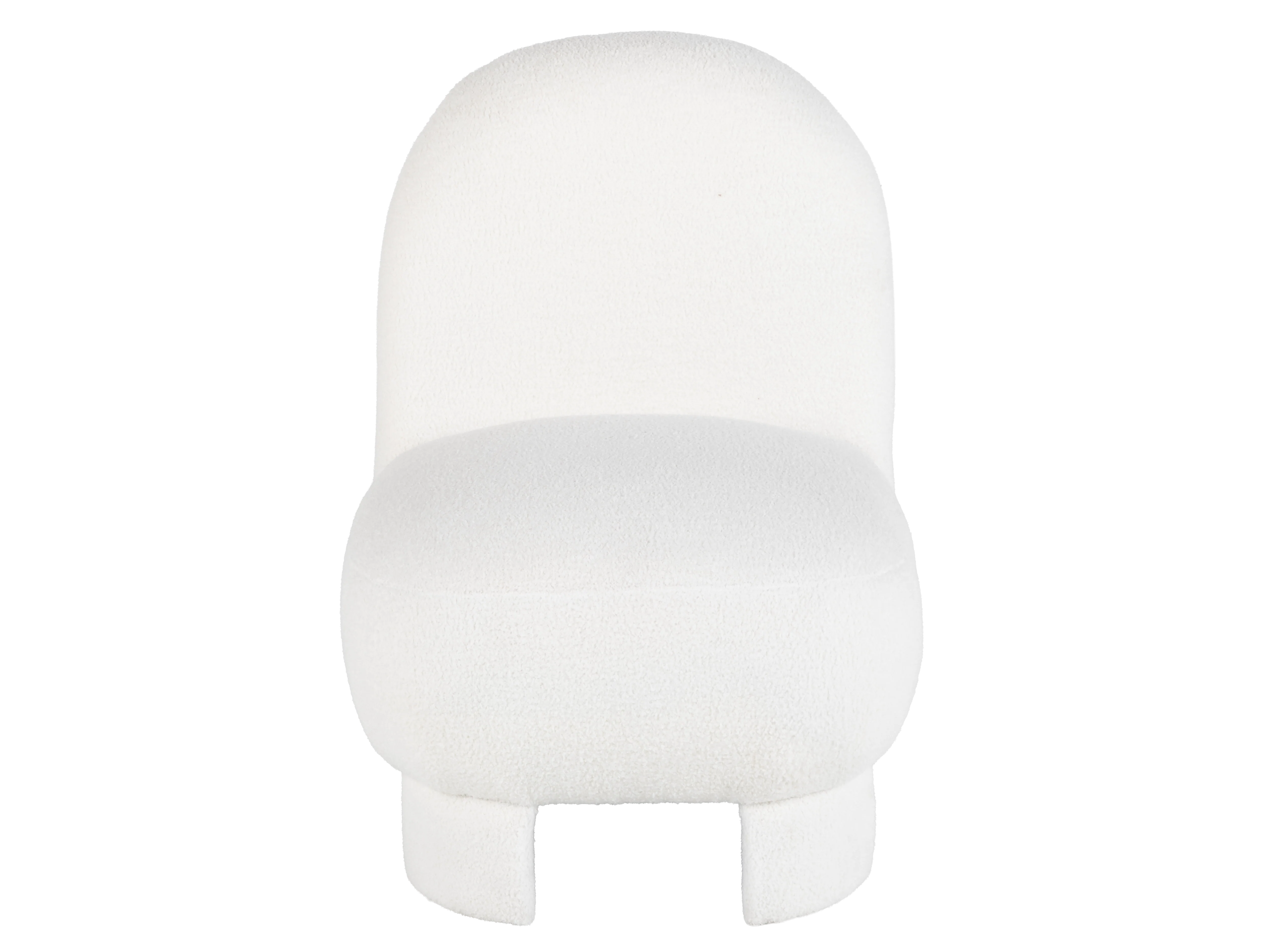2475-beige-boucle-modern-armless-accent-chair-with-curved-back-plush-seat-2.webp Beige Bouclé Modern Armless Accent Chair with Curved Back & Plush Seat
