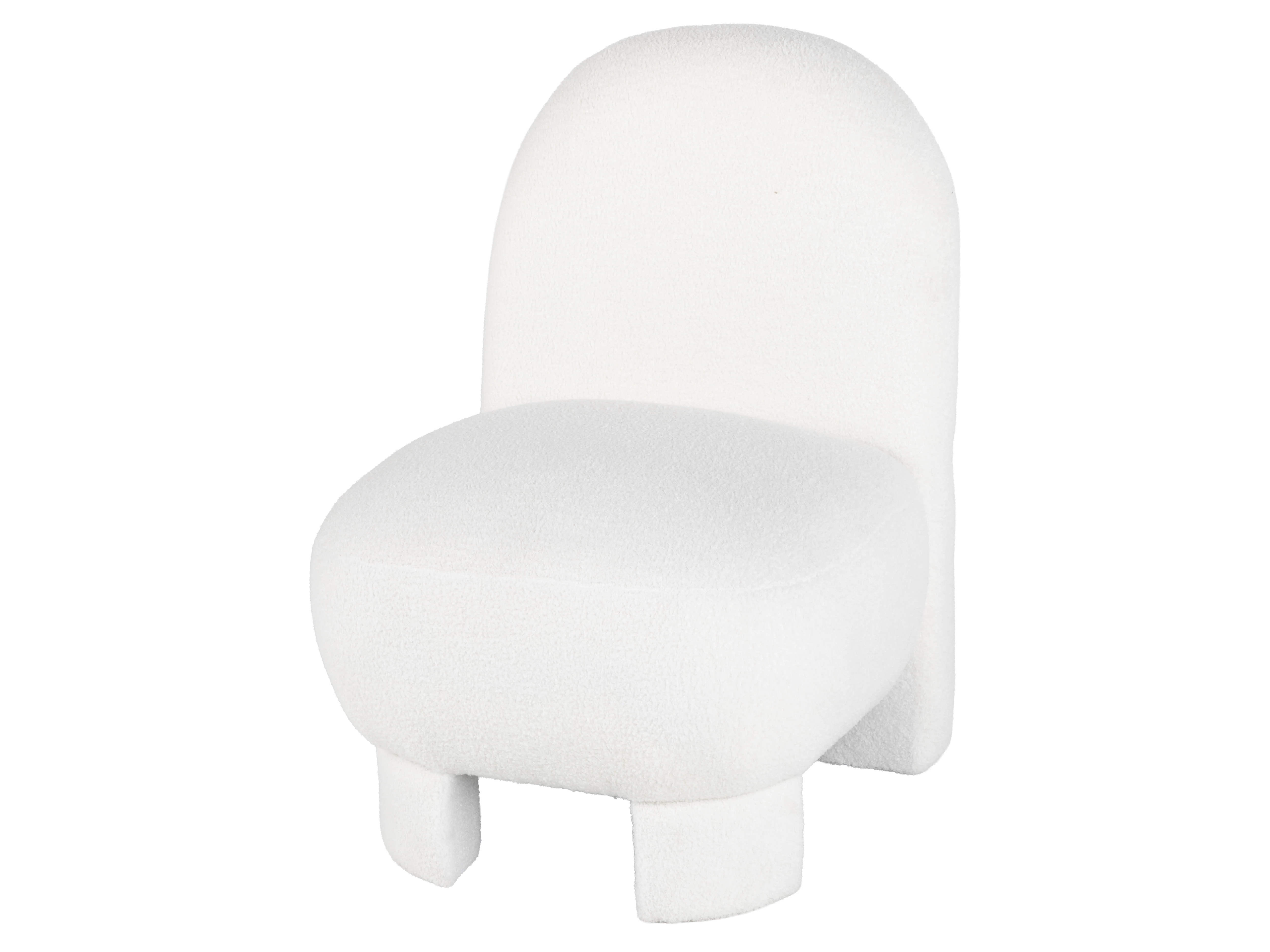 2475-beige-boucle-modern-armless-accent-chair-with-curved-back-plush-seat-3.webp Beige Bouclé Modern Armless Accent Chair with Curved Back & Plush Seat