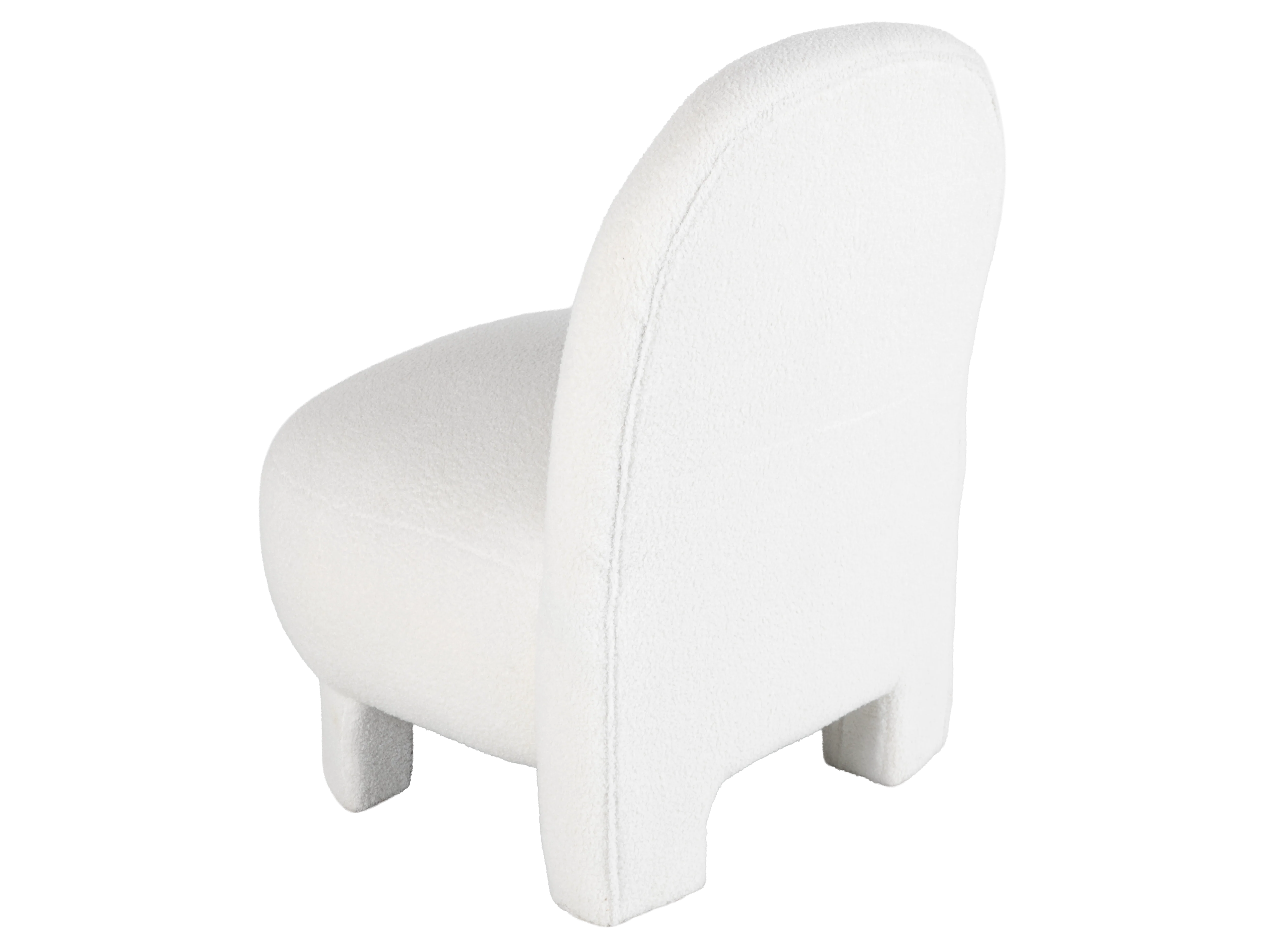 2475-beige-boucle-modern-armless-accent-chair-with-curved-back-plush-seat-4.webp Beige Bouclé Modern Armless Accent Chair with Curved Back & Plush Seat