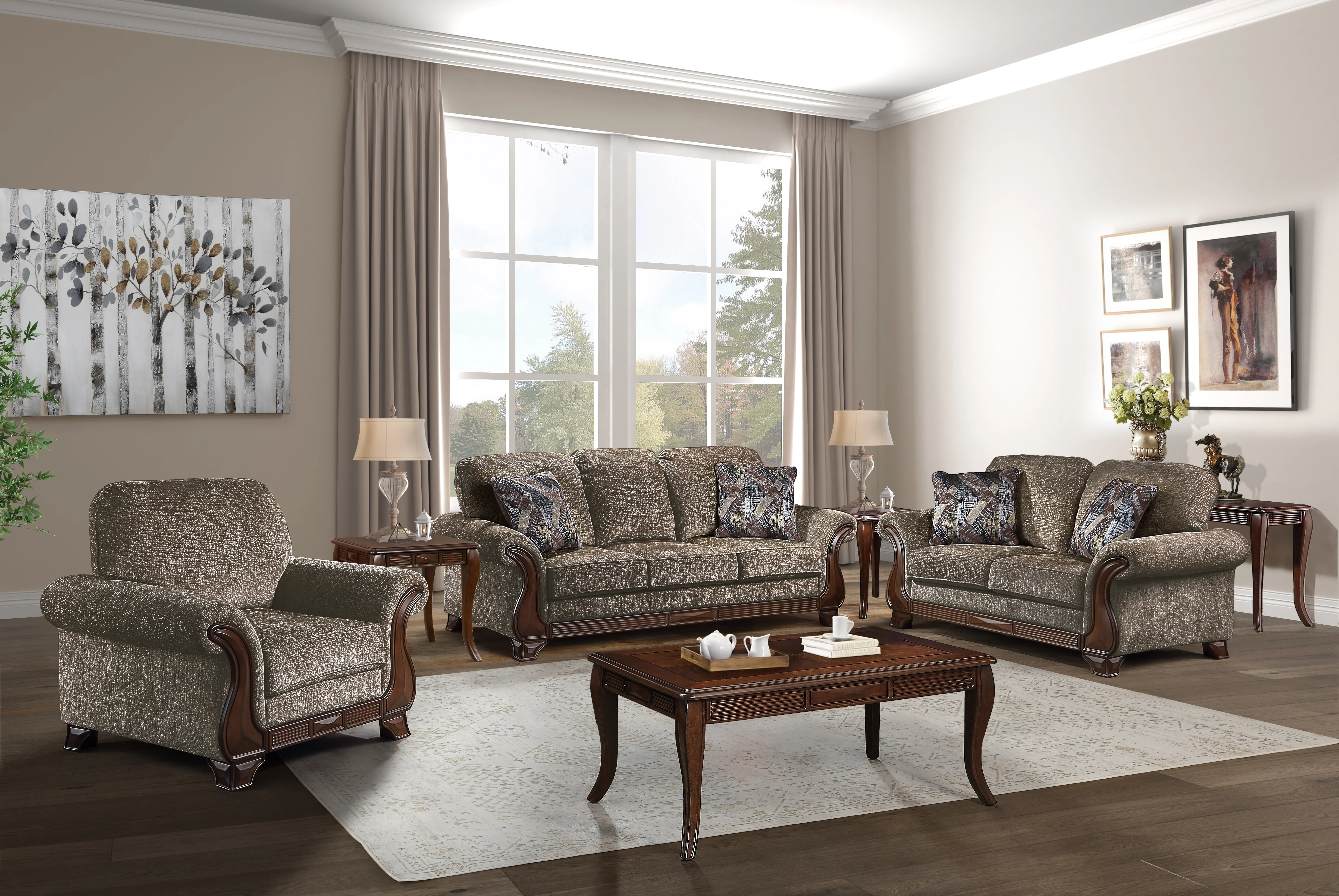 3 Piece Coffee Table Set