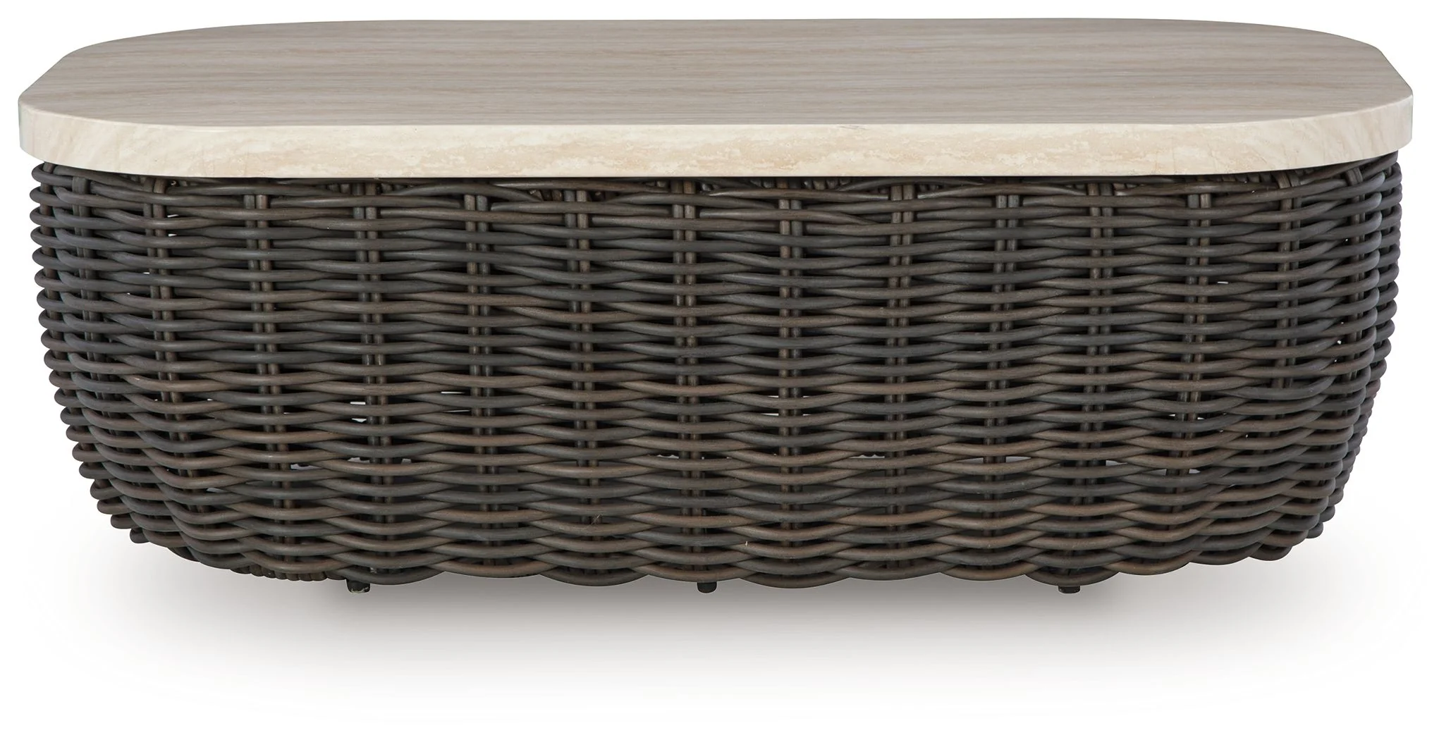 2577-kimora-rectangular-cocktail-table-beige-dark-brown-4.webp Kimora - Rectangular Cocktail Table - Beige / Dark Brown