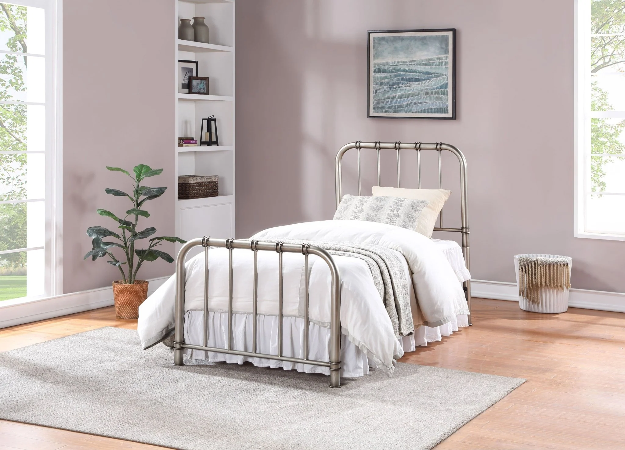 2679-antique-nickel-twin-metal-bed-2.webp Antique Nickel Twin Metal Bed