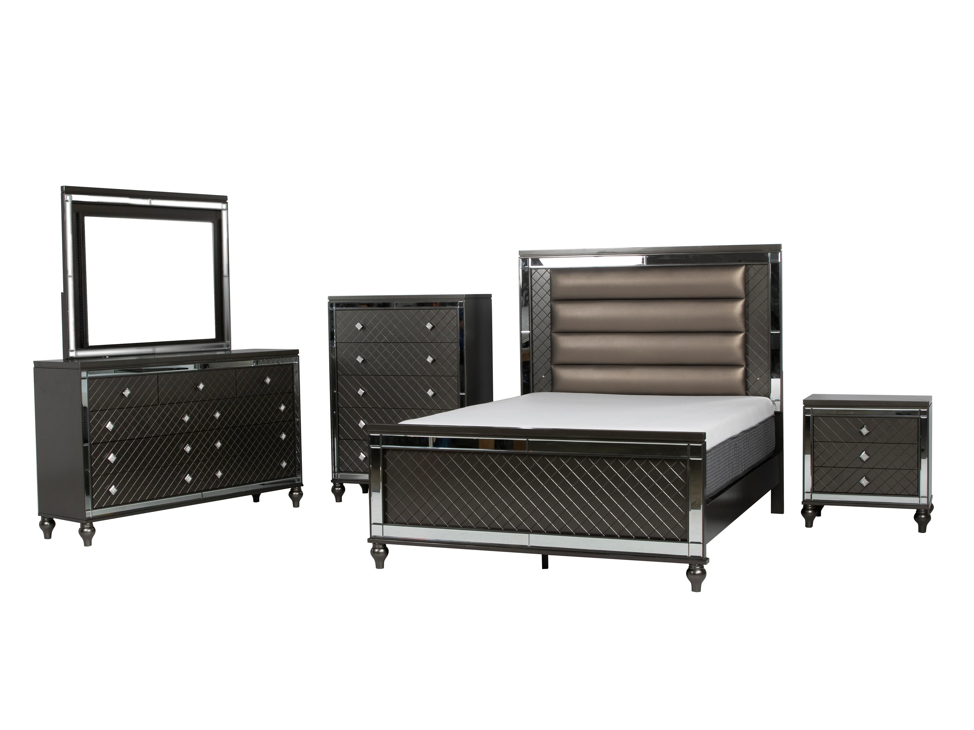 27-glam-mirrored-6-piece-bedroom-set-bed-dresser-mirror-nightstand-2.webp Glam Mirrored 6-Piece Bedroom Set (Bed, Dresser, Mirror & Nightstand)