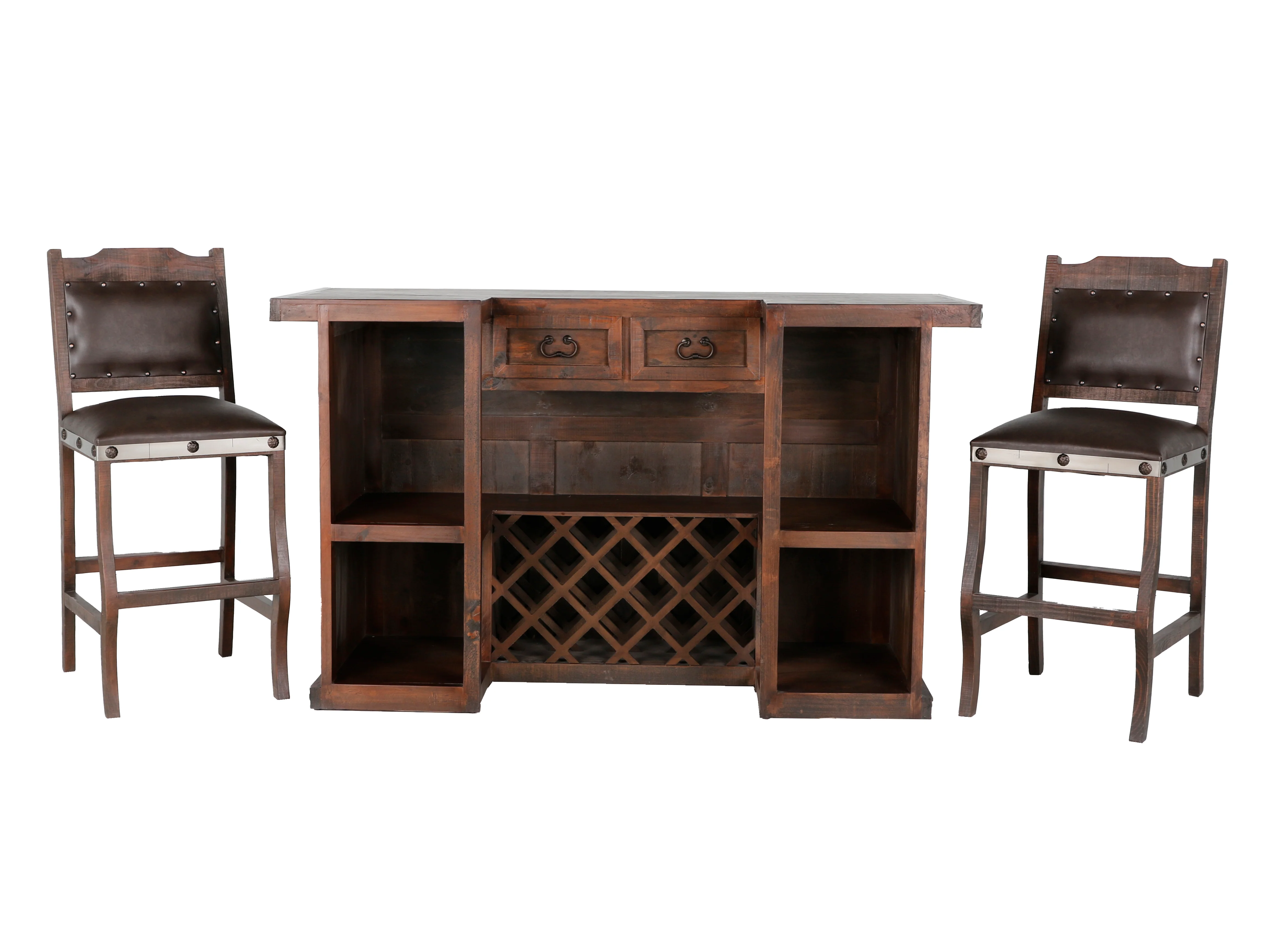 Hacienda 3 Piece Bar Set