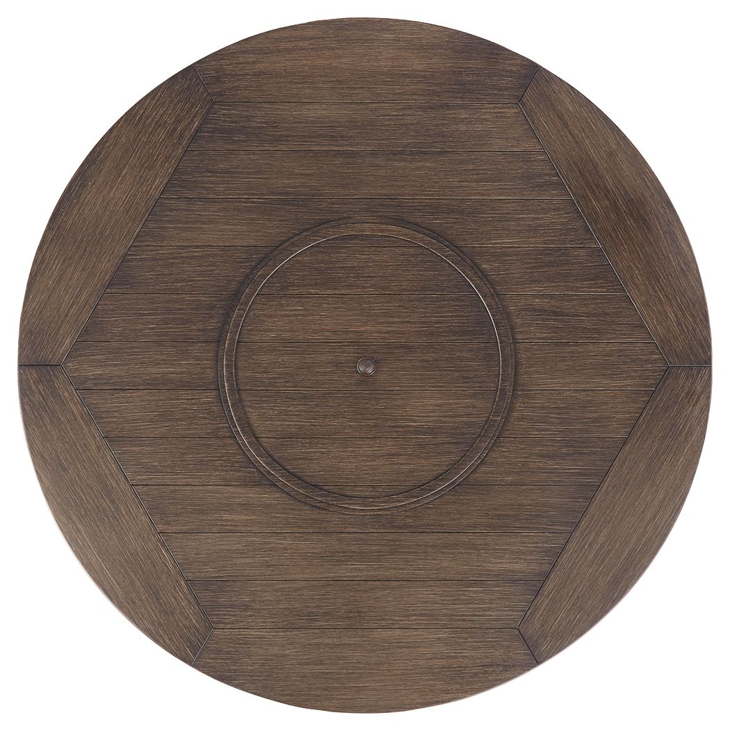 2747-paradise-trail-round-fire-pit-table-medium-brown-5.jpg Paradise Trail - Round Fire Pit Table - Medium Brown