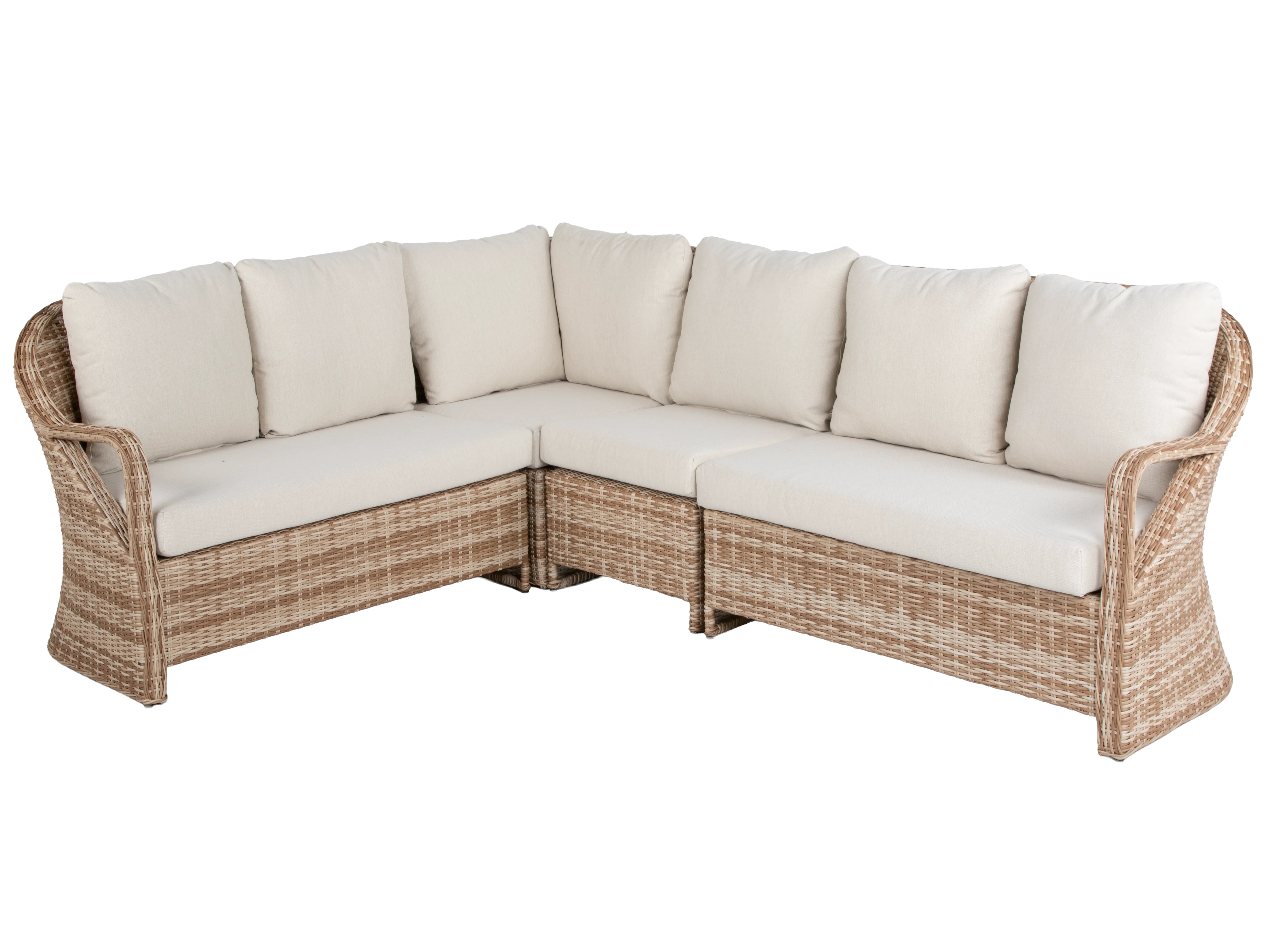 2759-5-piece-wicker-patio-sectional-sofa-set-with-oval-dining-table-and-cream-cushions-3.webp 5-Piece Wicker Patio Sectional Sofa Set with Oval Dining Table and Cream Cushions