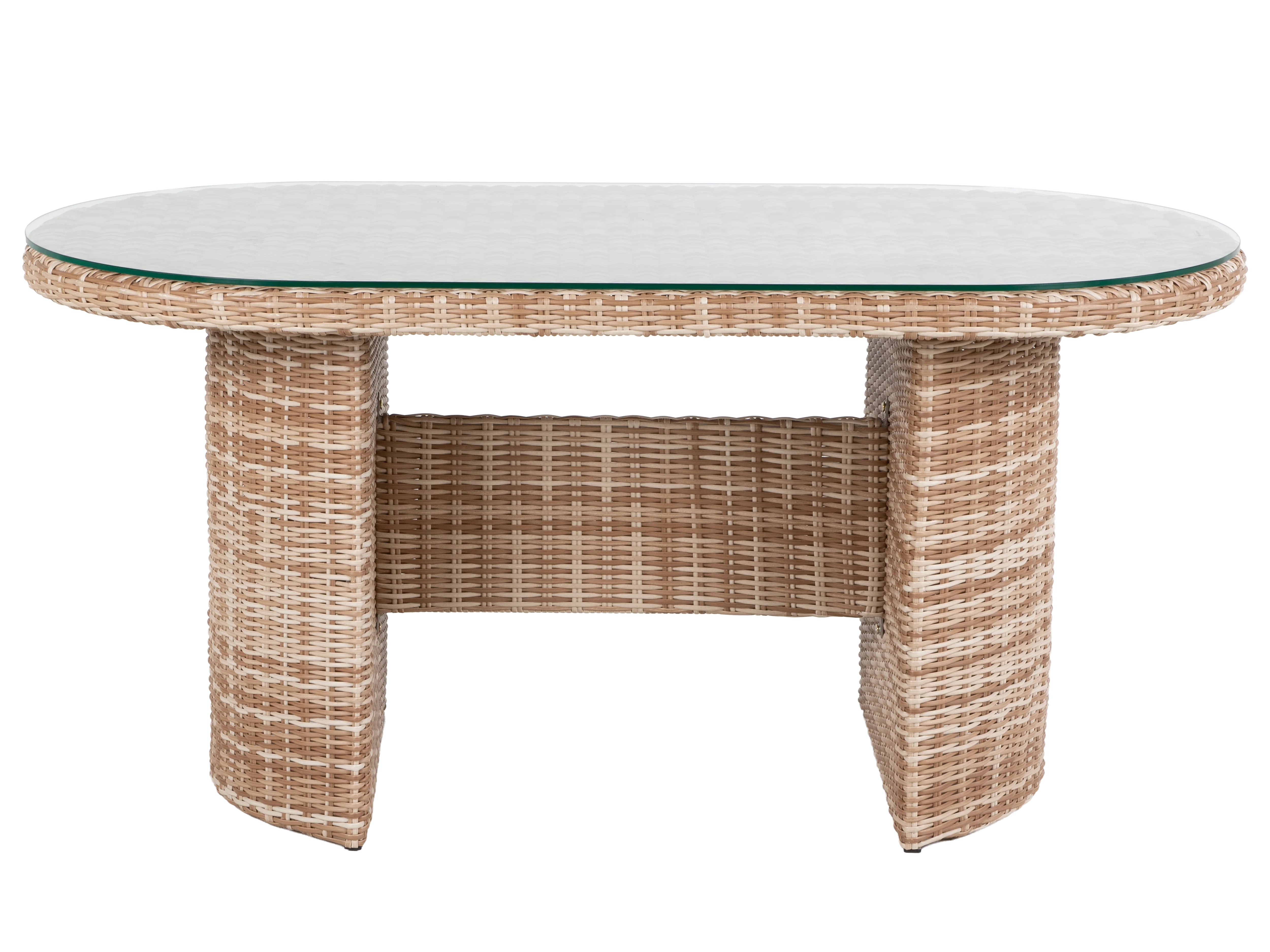 2759-5-piece-wicker-patio-sectional-sofa-set-with-oval-dining-table-and-cream-cushions-4.webp 5-Piece Wicker Patio Sectional Sofa Set with Oval Dining Table and Cream Cushions