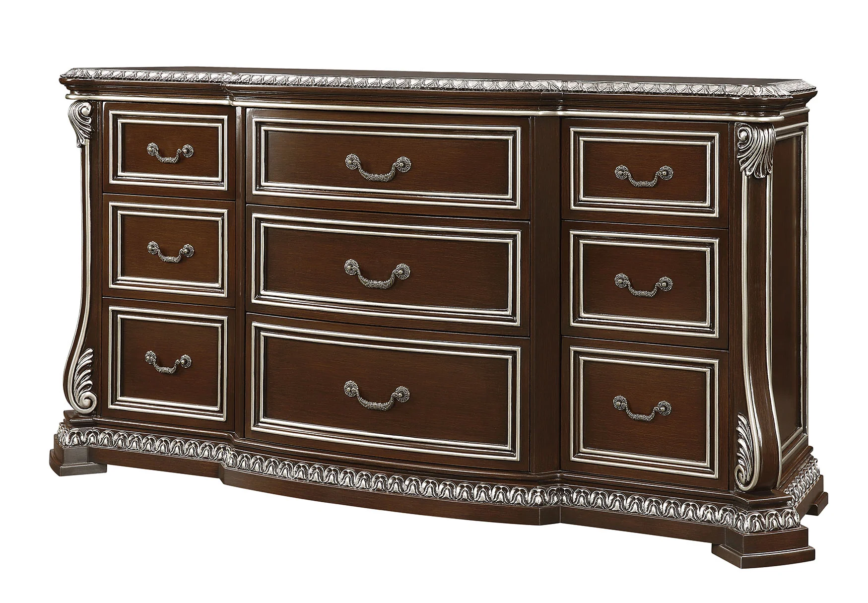 Versailles Buffet cabinet with Mirror