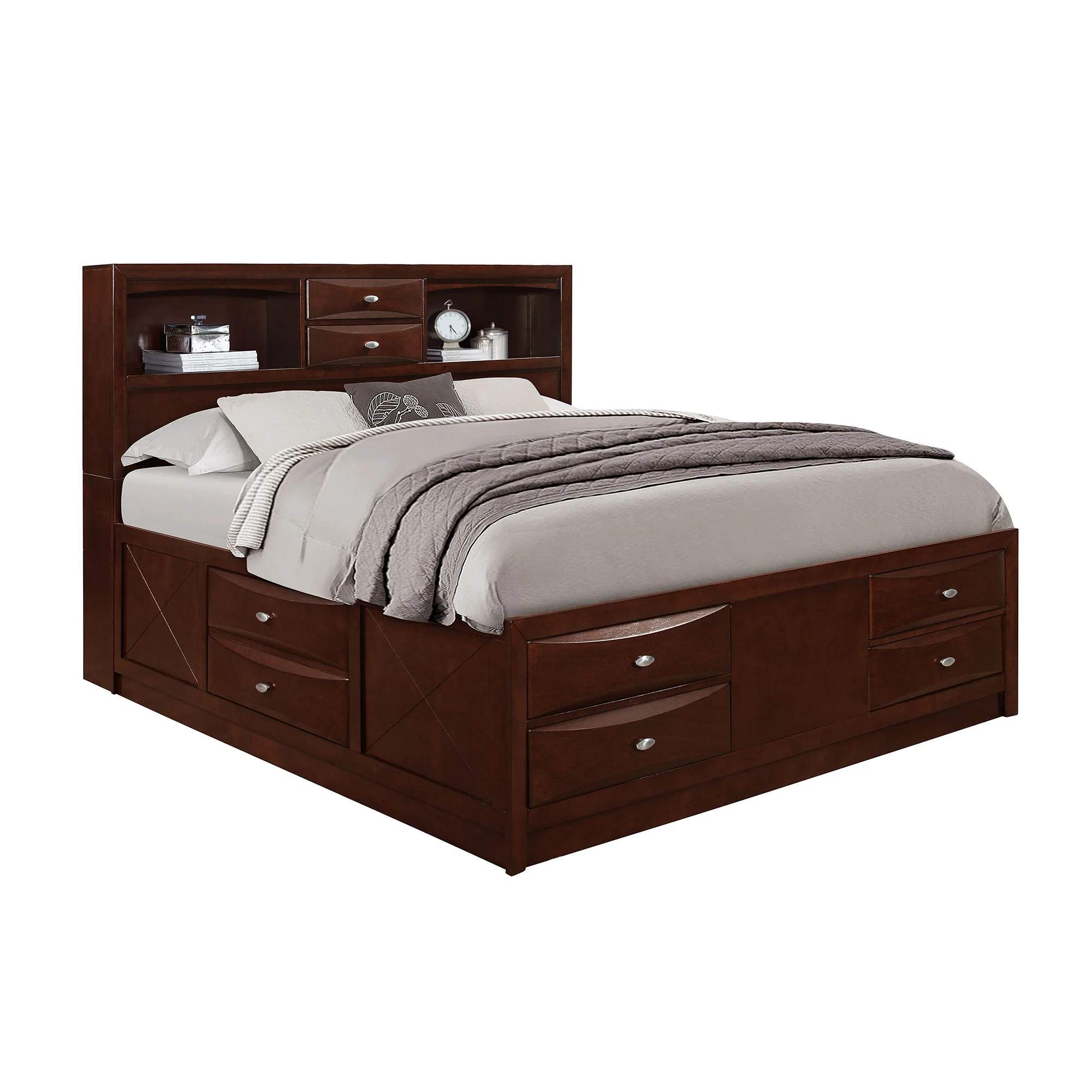 2807-lucille-bed-with-storage-and-bookcase-headboard-2.webp Lucille - Bed With Storage And Bookcase Headboard