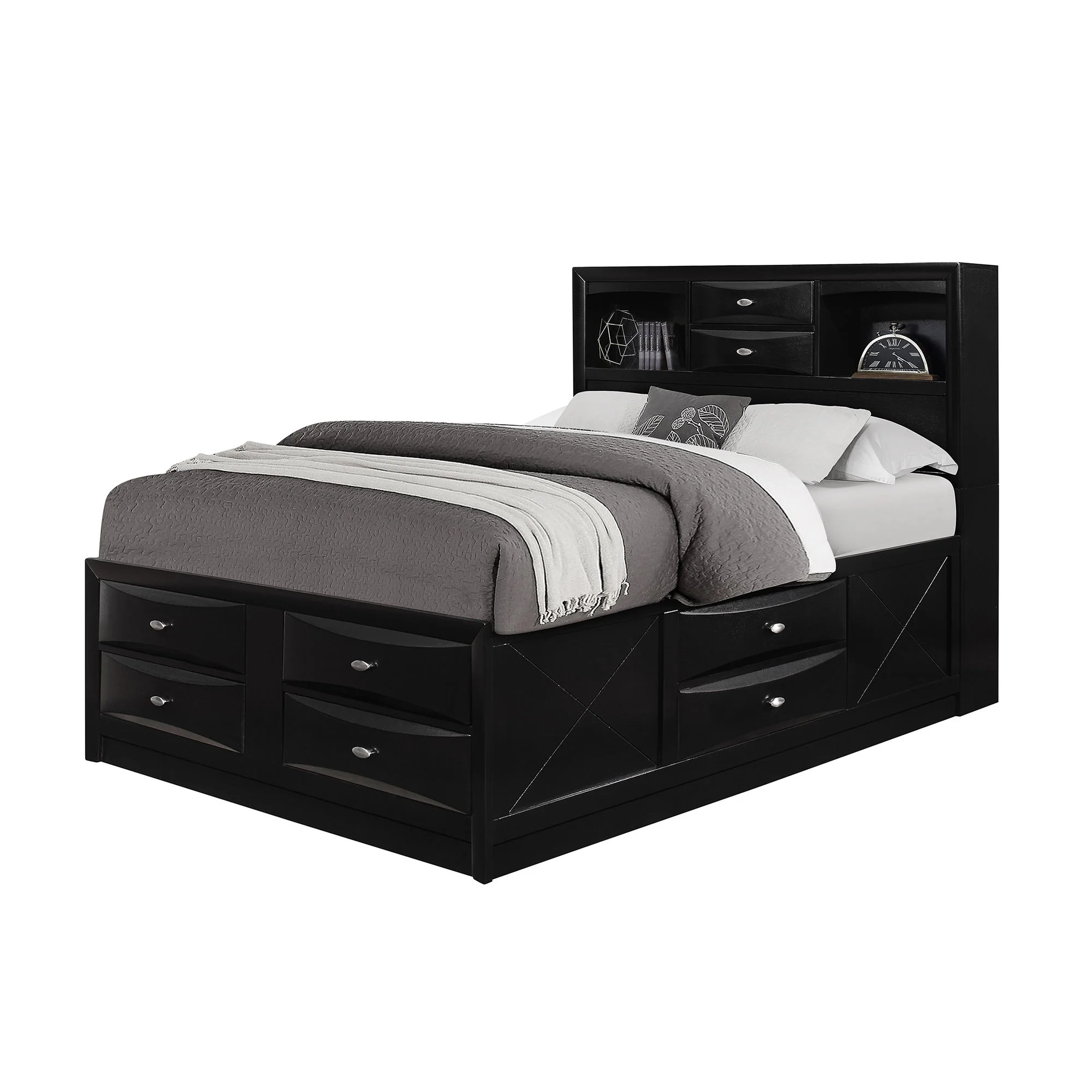 2807-lucille-bed-with-storage-and-bookcase-headboard-5.webp Lucille - Bed With Storage And Bookcase Headboard