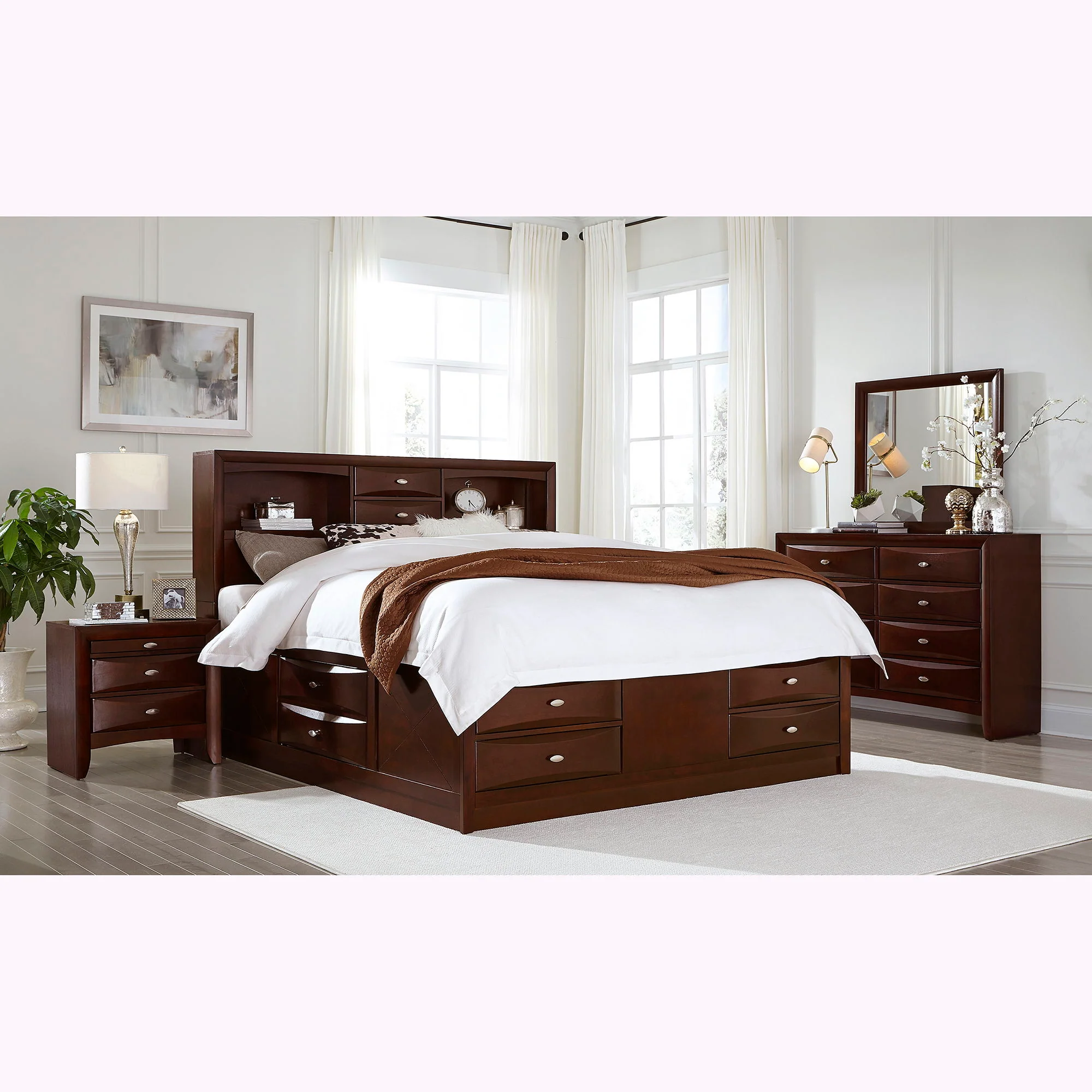 2807-lucille-bed-with-storage-and-bookcase-headboard-7.webp Lucille - Bed With Storage And Bookcase Headboard