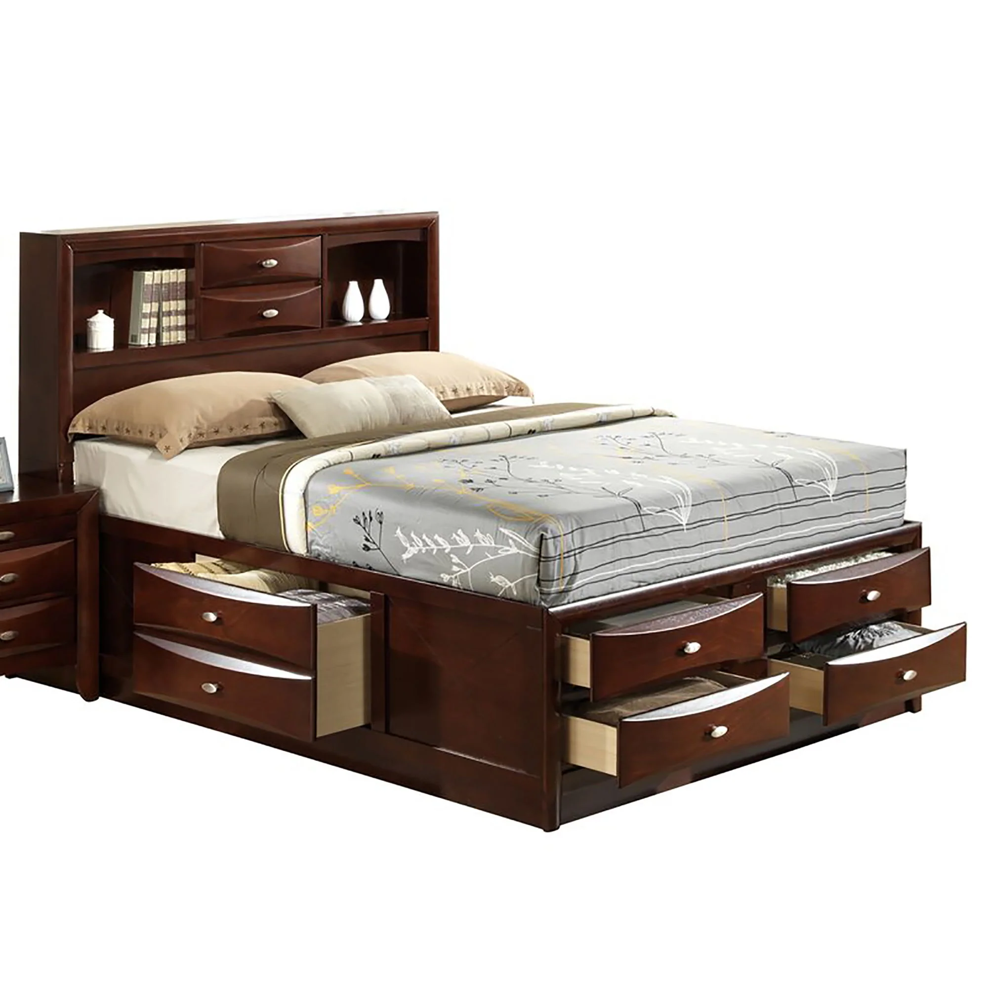 2807-lucille-bed-with-storage-and-bookcase-headboard-8.webp Lucille - Bed With Storage And Bookcase Headboard
