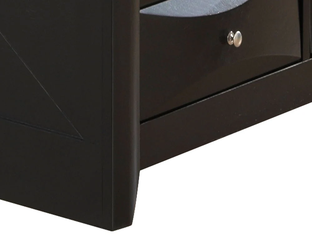 Modern Design Storage Bed With Bookcase Headboard