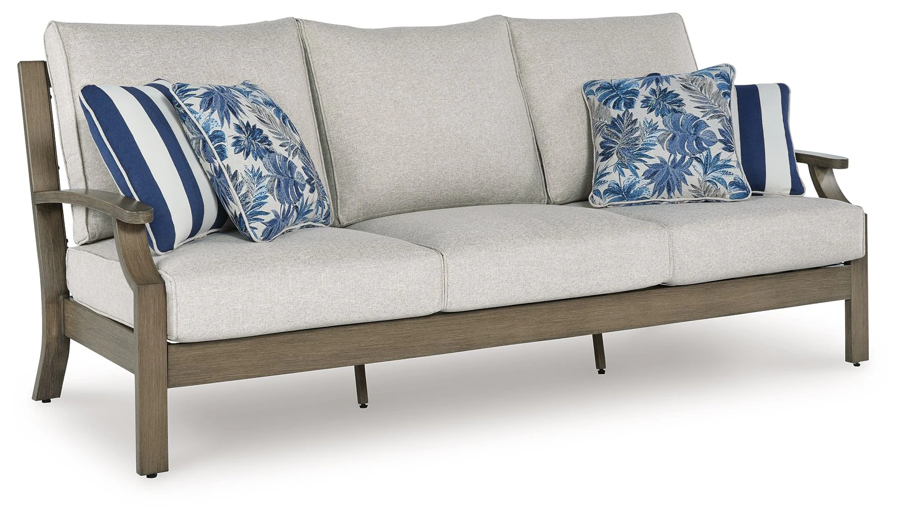 2922-rainier-ranch-sofa-with-cushion-brown-beige-1.webp Rainier Ranch - Sofa With Cushion - Brown / Beige