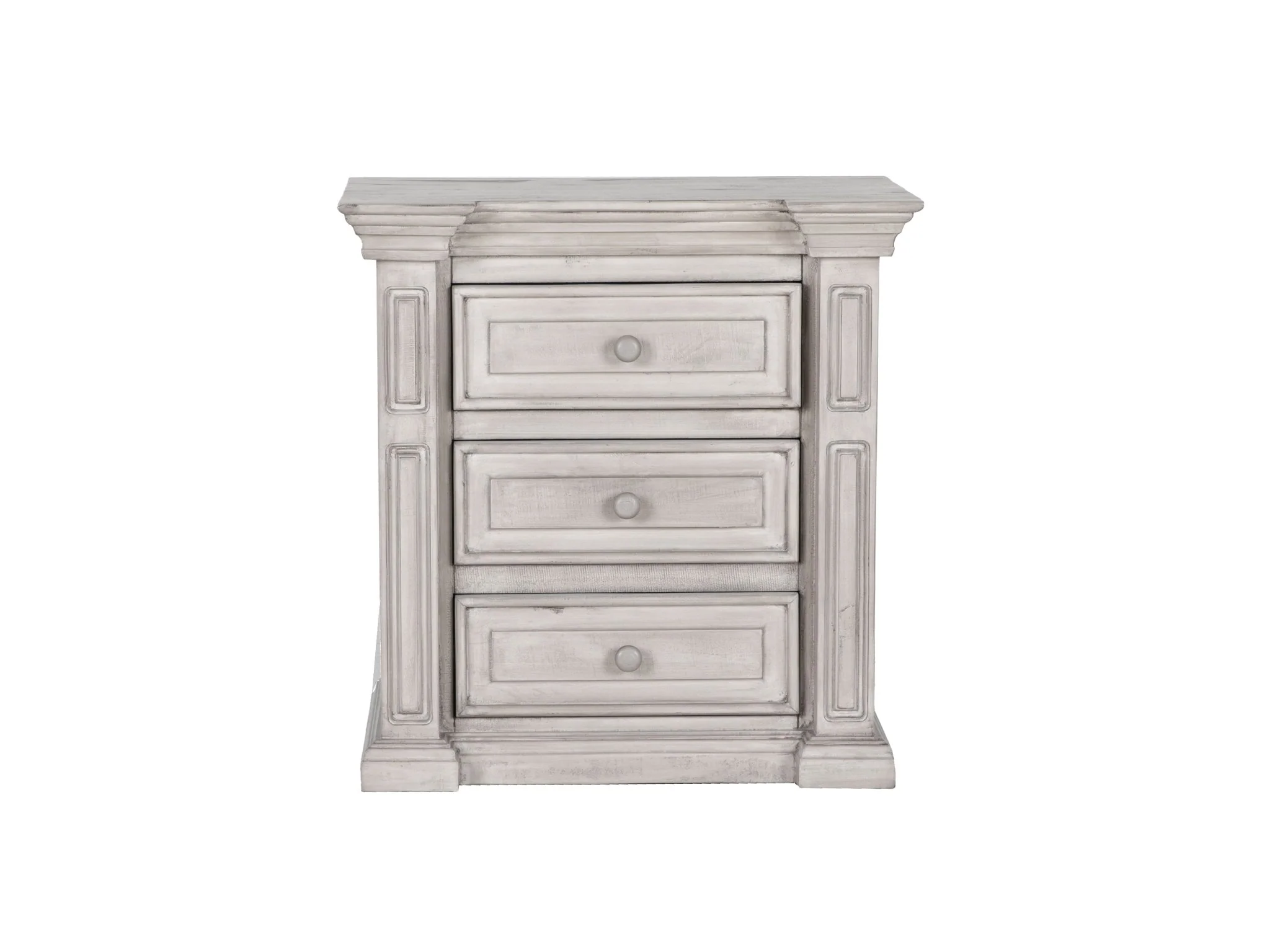 Farmhouse Aspen Gray Solid Wood 6-Piece Bedroom Set