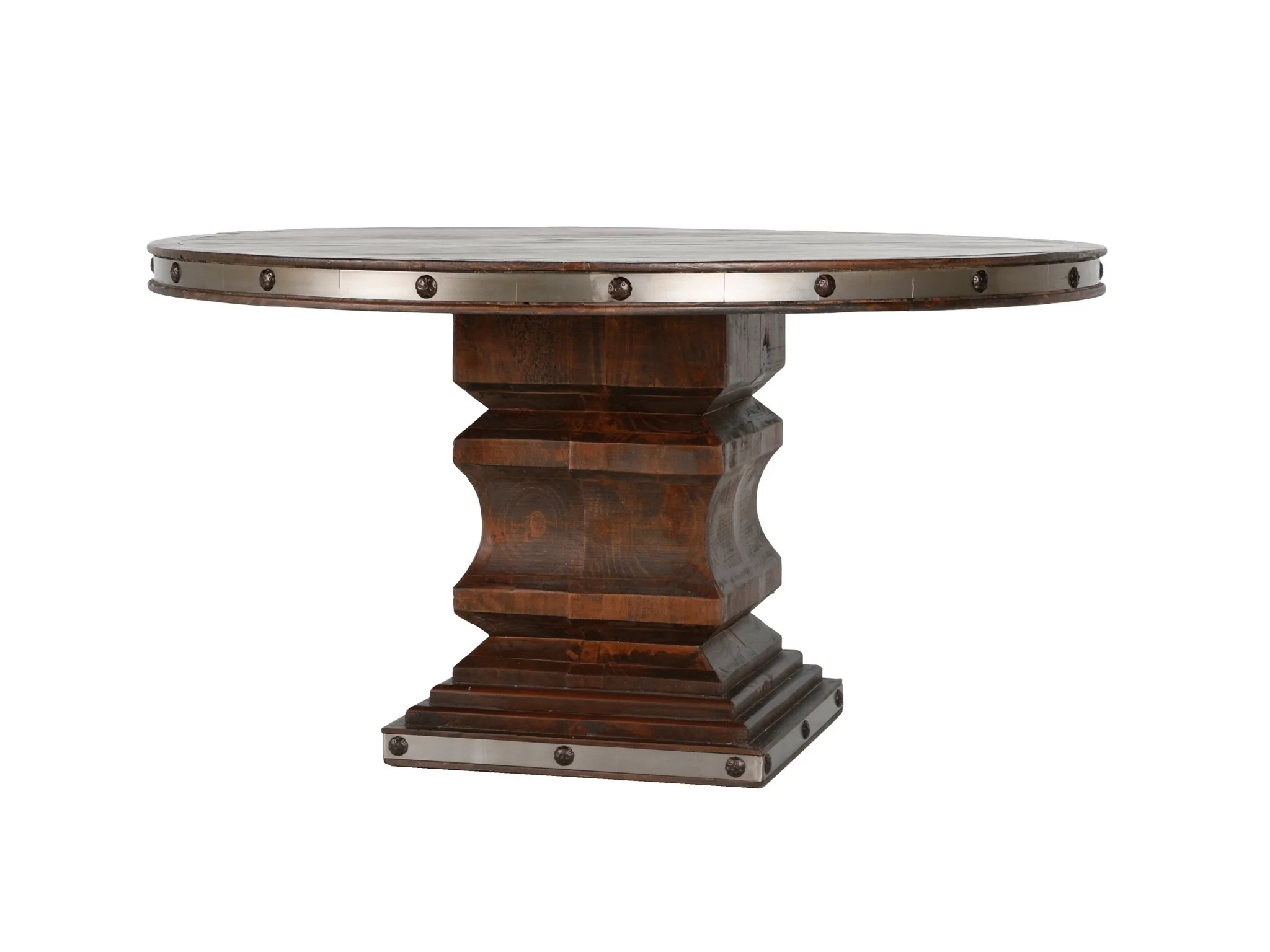 HACIENDA 7 PIECE ROUND DINING ROOM SET