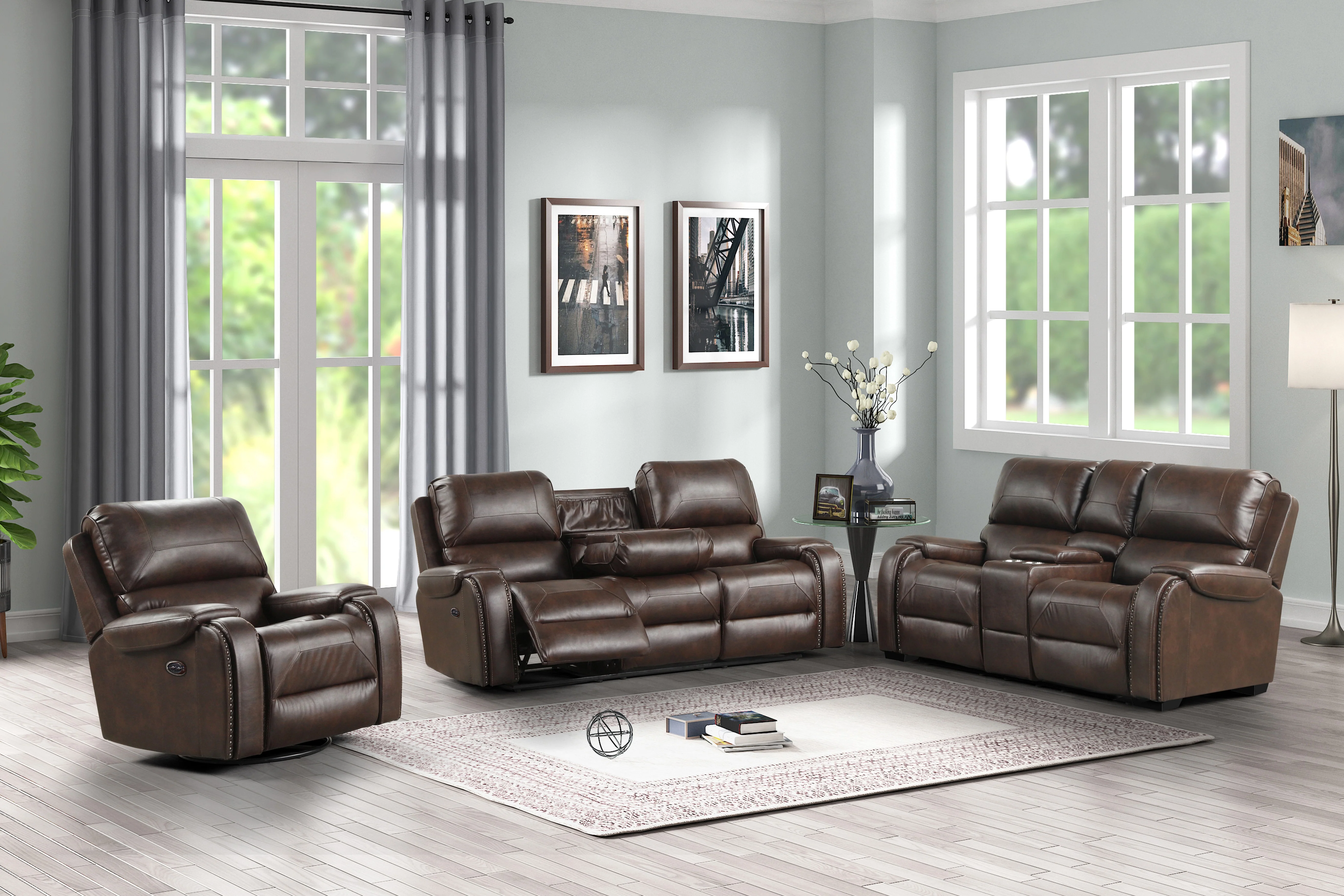3005-brown-air-leather-3-piece-power-reclining-living-room-set-1.webp Brown Air-Leather 3-Piece Power Reclining Living Room Set