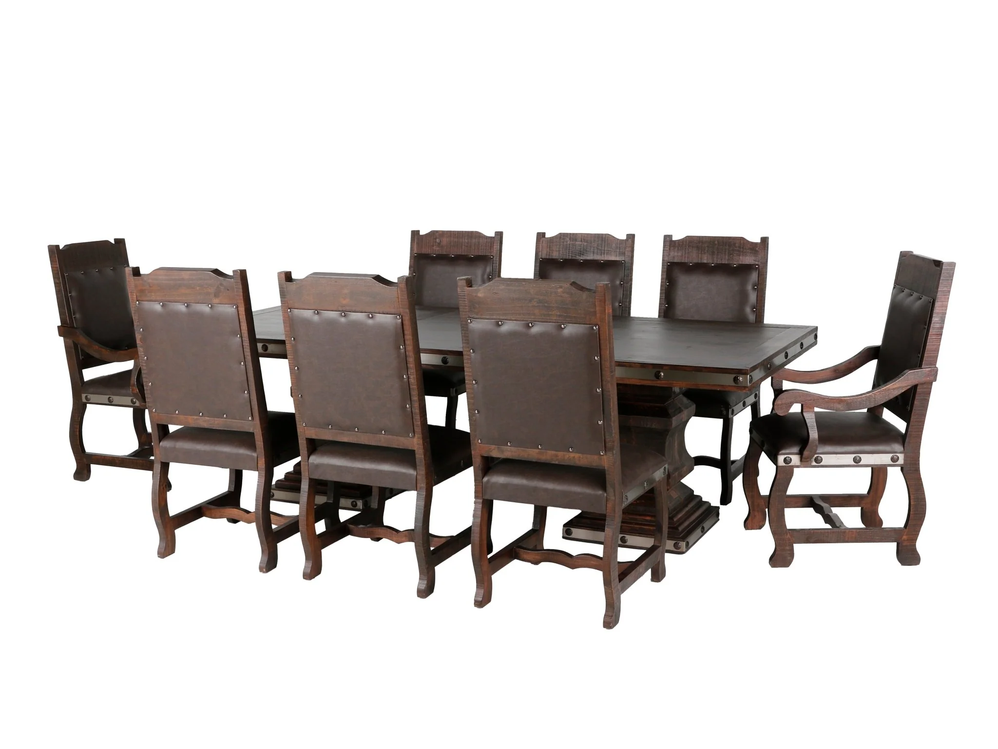 HACIENDA 9 PIECE DINING ROOM SET
