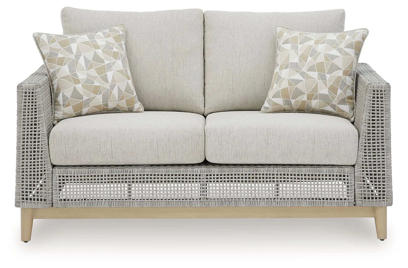 Seton Creek - 4 Pc. - Lounge Set - Gray
