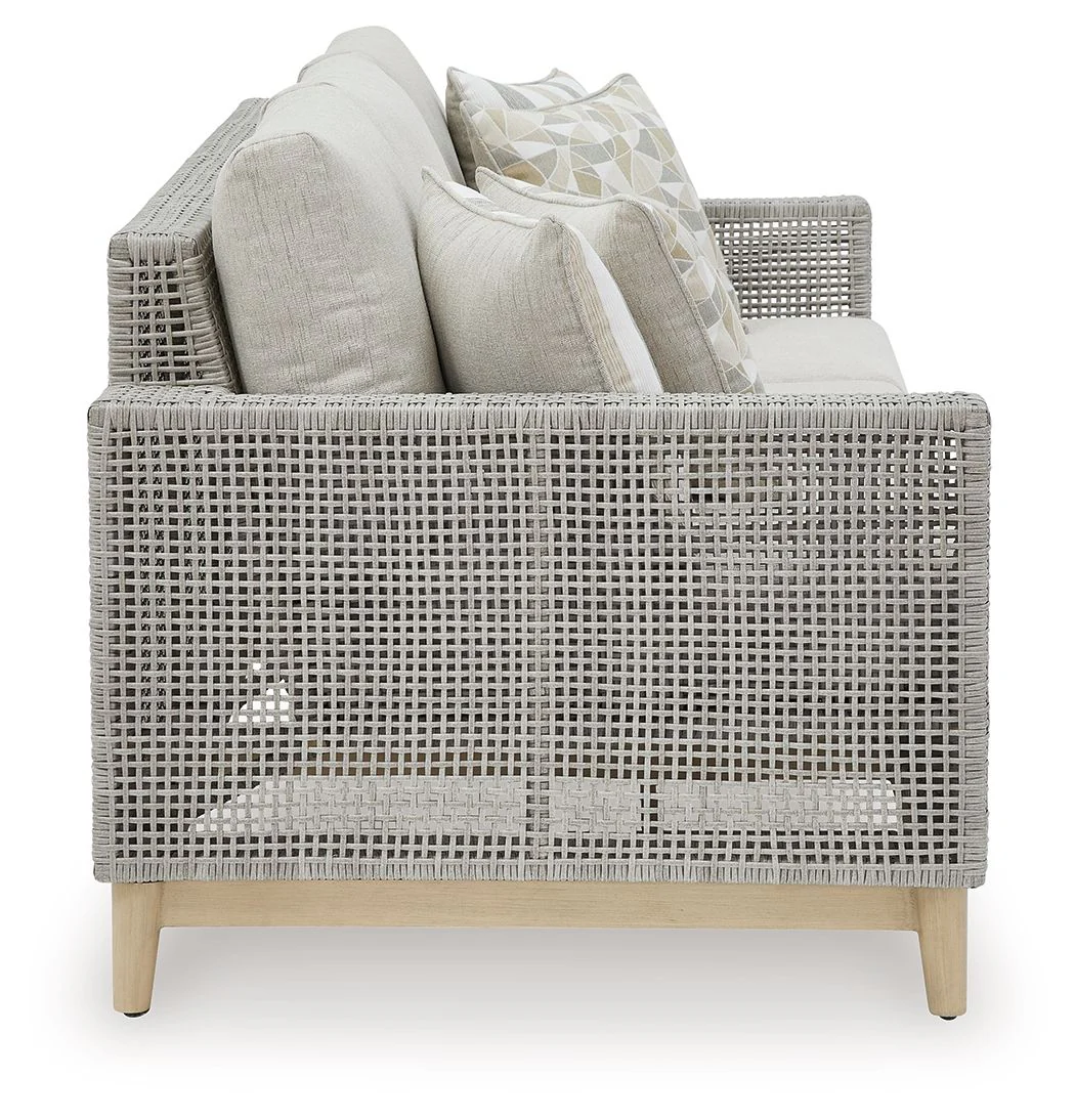 Seton Creek - 4 Pc. - Lounge Set - Gray