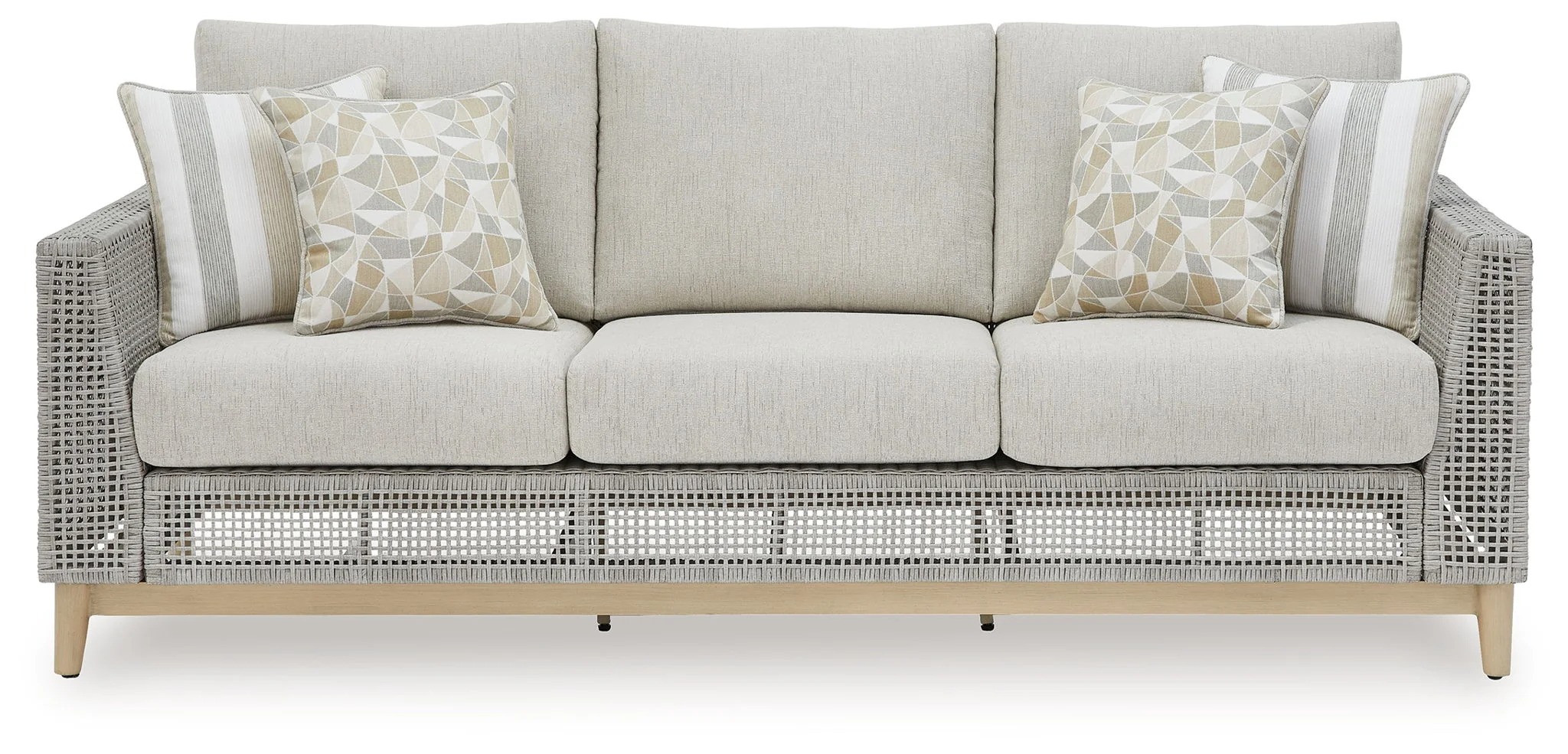 Seton Creek - 4 Pc. - Lounge Set - Gray