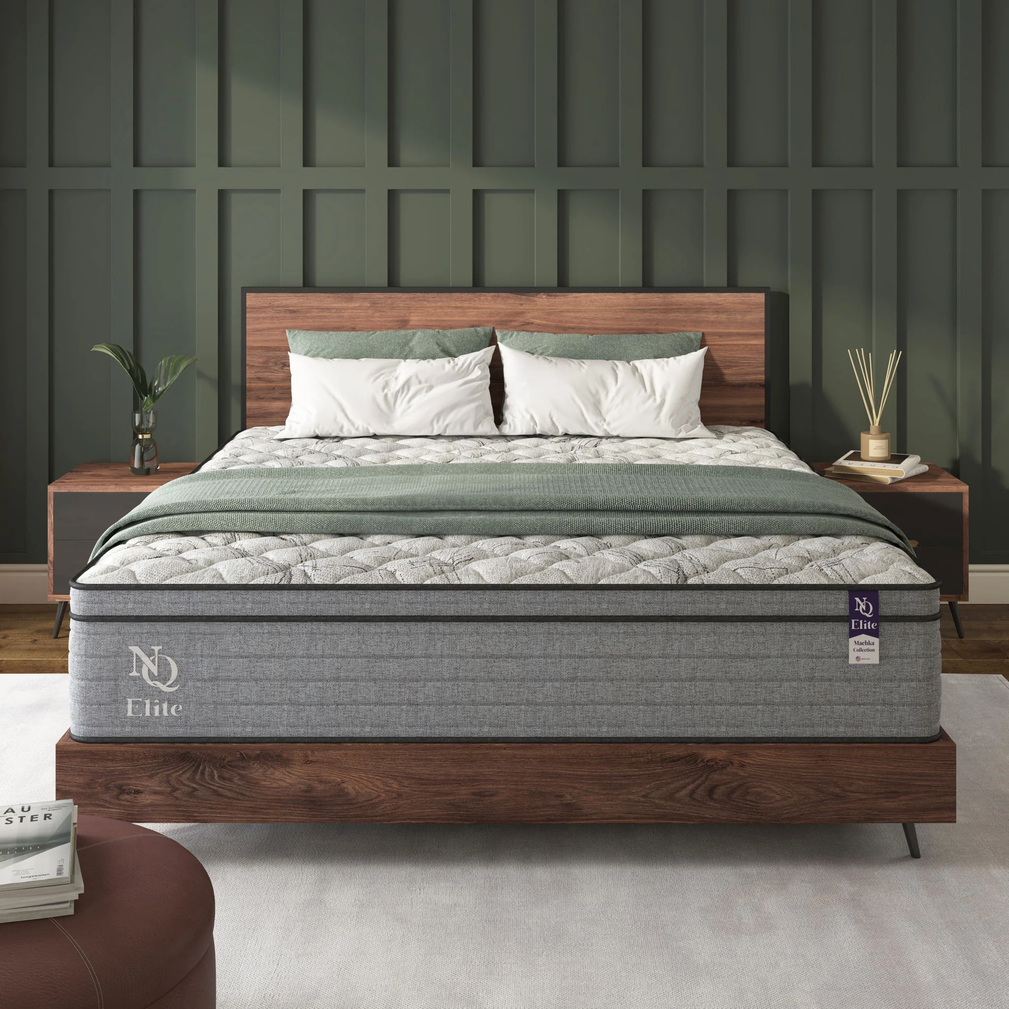 Elite Series Machka - 10" Cooling Gel Memory Foam Hybrid Mattress