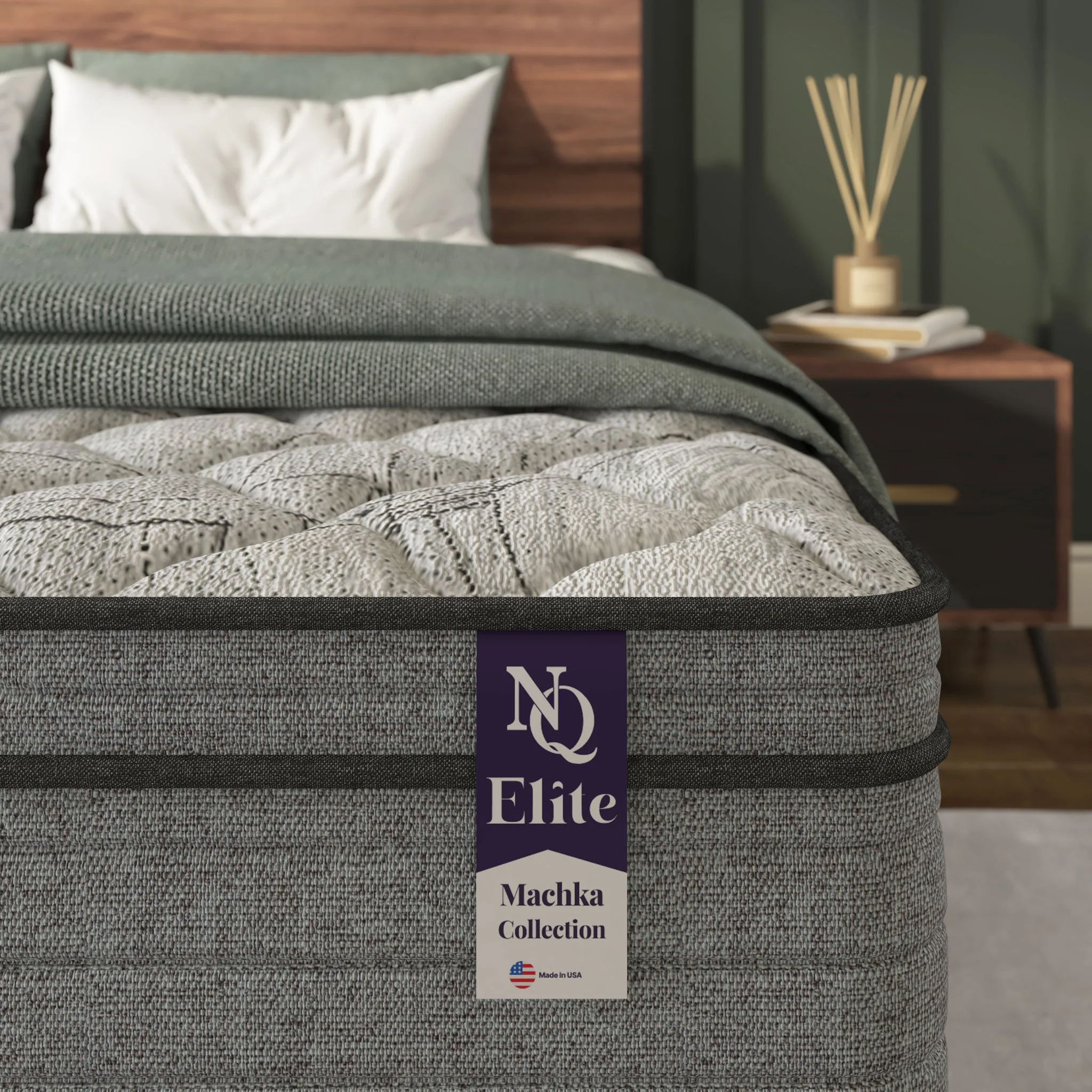 Elite Series Machka - 10" Cooling Gel Memory Foam Hybrid Mattress