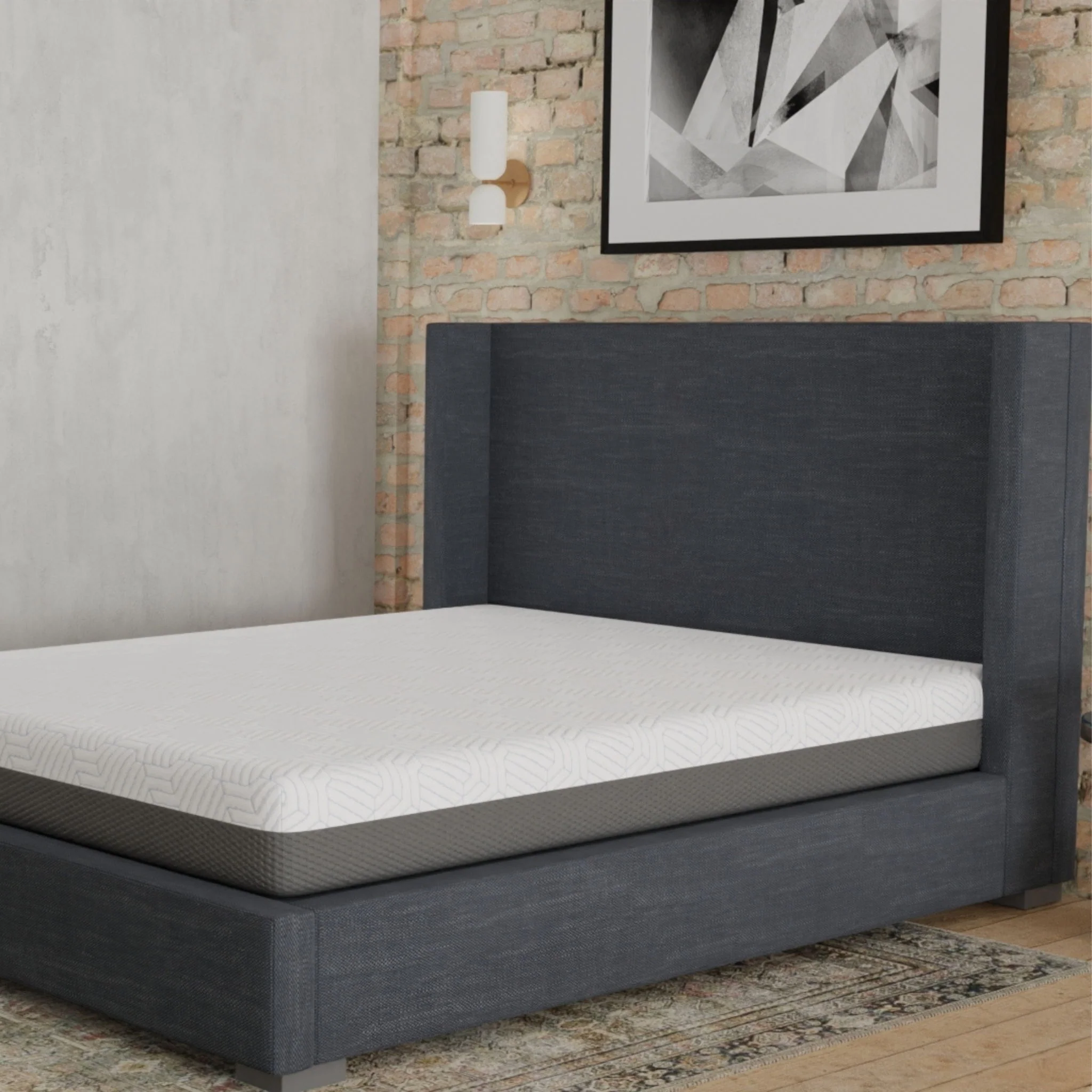 Pur Chill - 10" Medium Firm Mattress With Phase Change Cooling Fabric