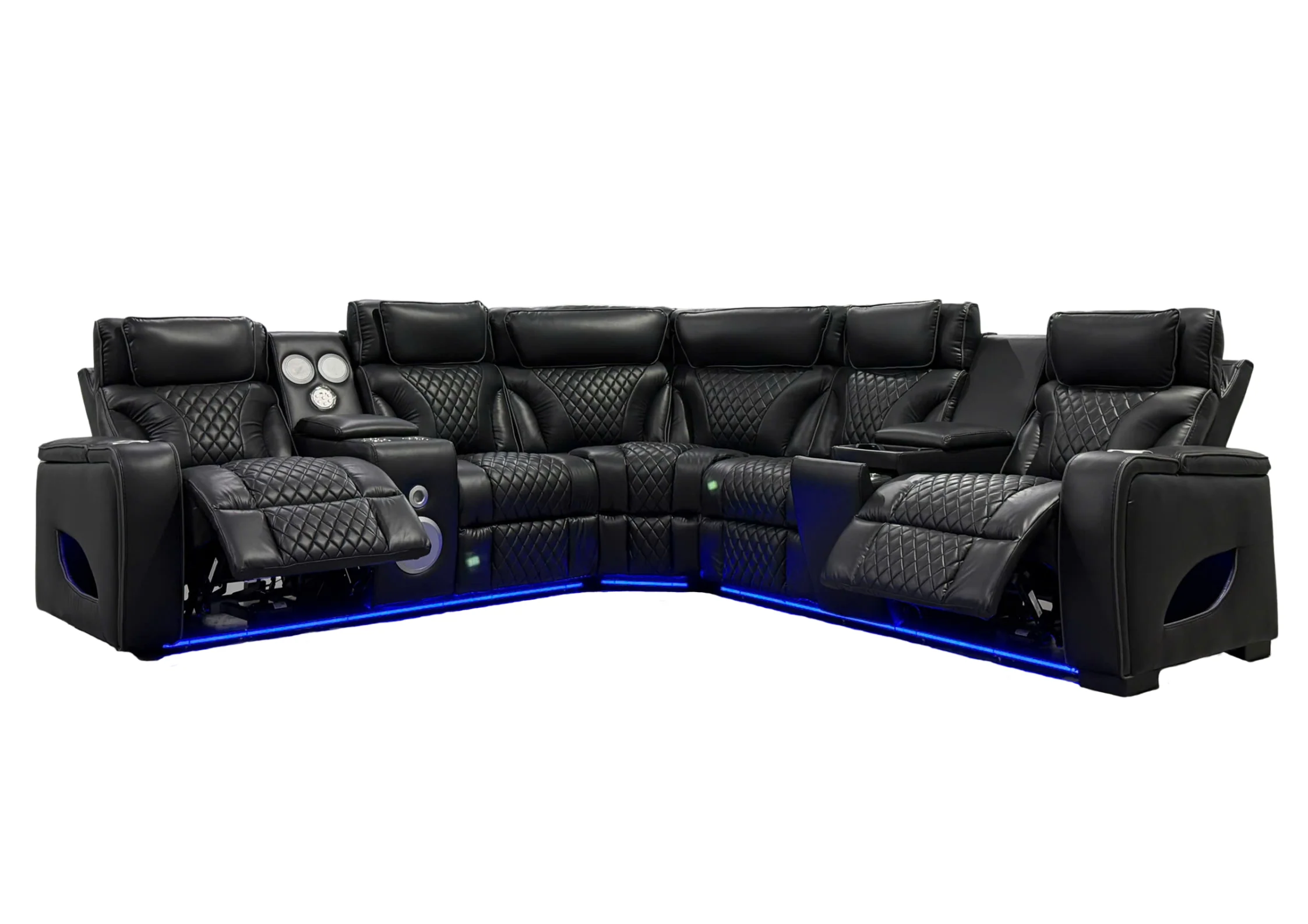3674-black-power-reclining-sectional-with-power-headrests-speaker-wireless-charging-led-lighting-4.webp Black Power Reclining Sectional with Power Headrests, Speaker, Wireless Charging & LED Lighting