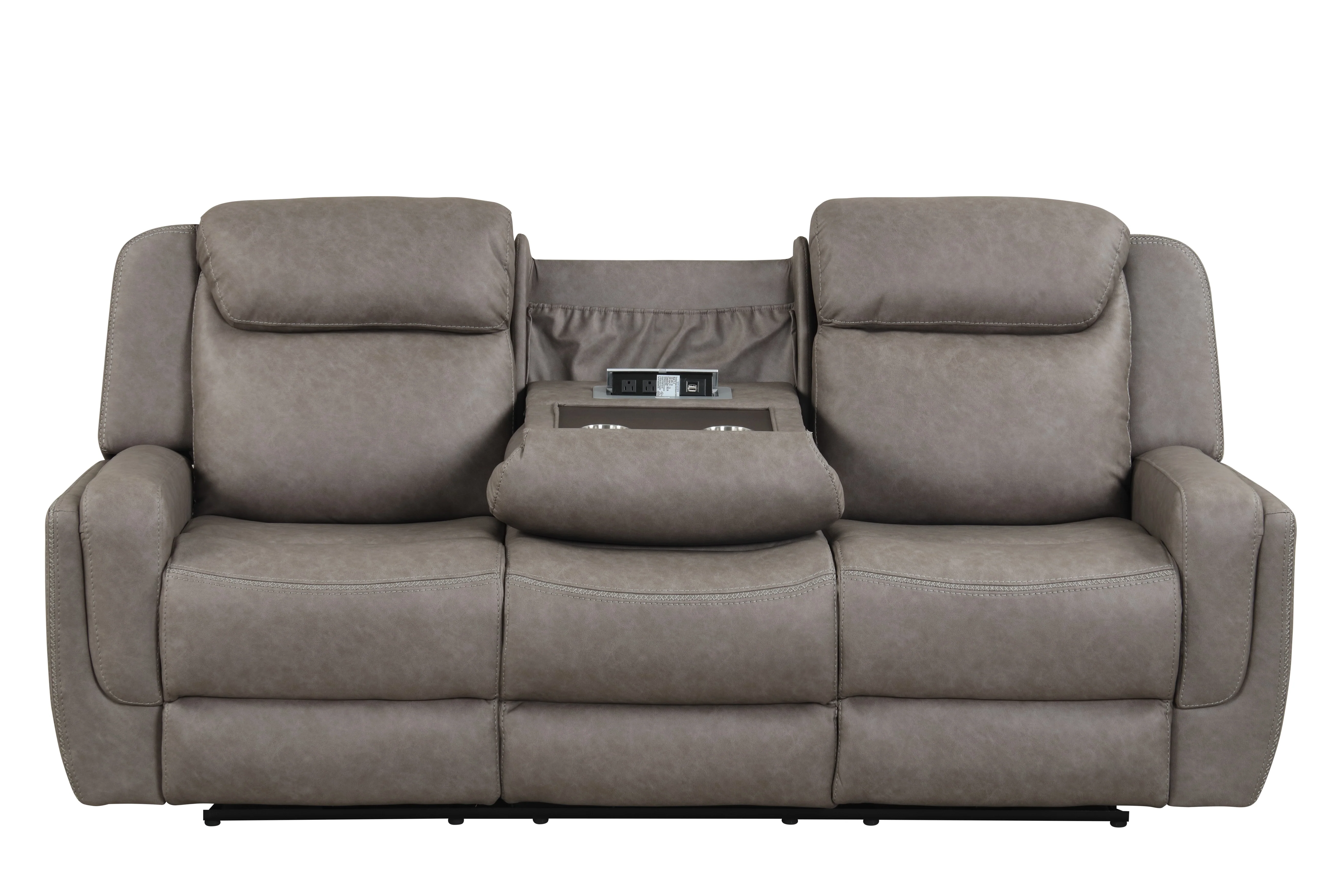 3748-contemporary-gray-air-leather-3-piece-power-reclining-living-room-set-with-console-usb-3.webp Contemporary Gray Air Leather 3-Piece Power Reclining Living Room Set with Console & USB