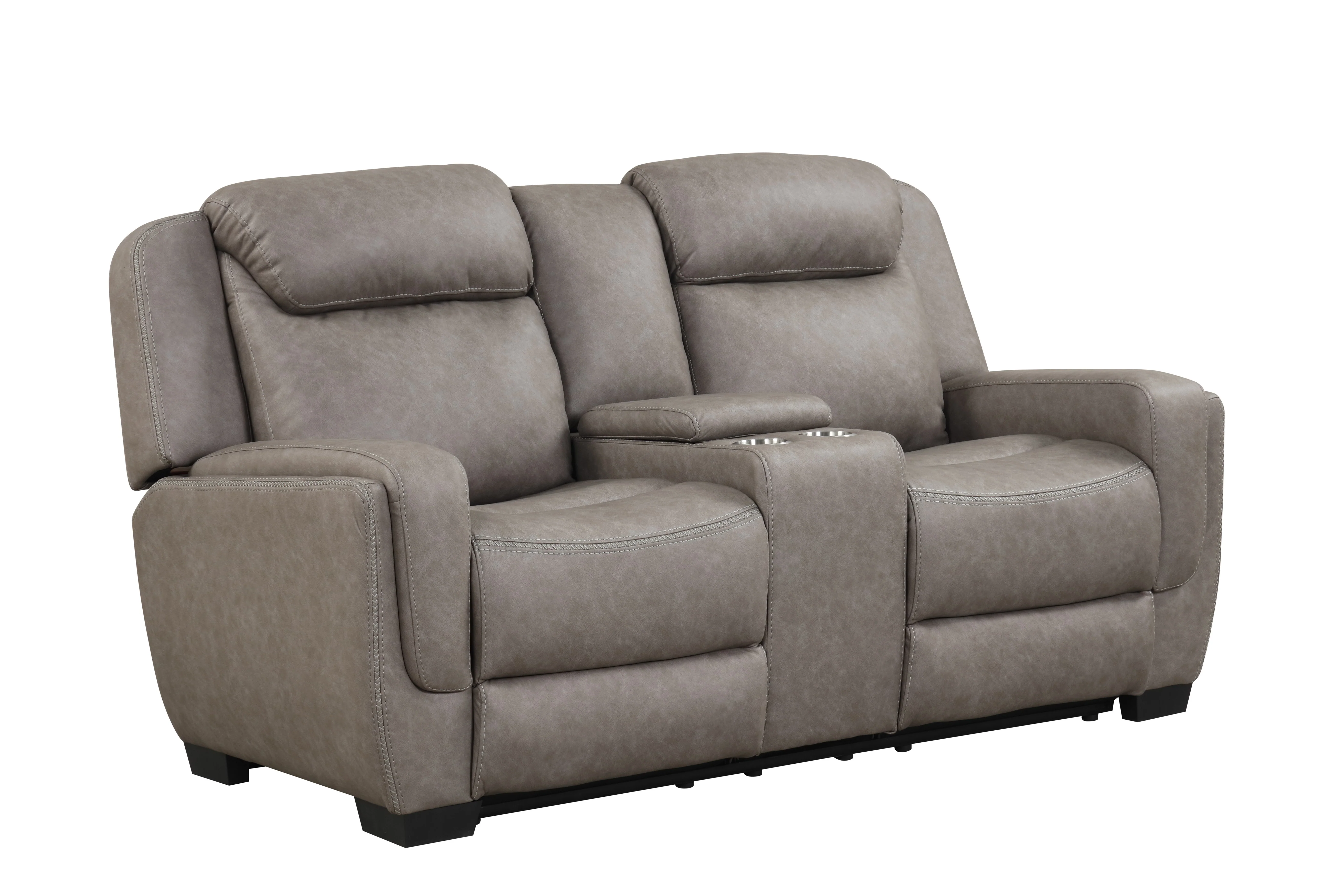 3748-contemporary-gray-air-leather-3-piece-power-reclining-living-room-set-with-console-usb-4.webp Contemporary Gray Air Leather 3-Piece Power Reclining Living Room Set with Console & USB