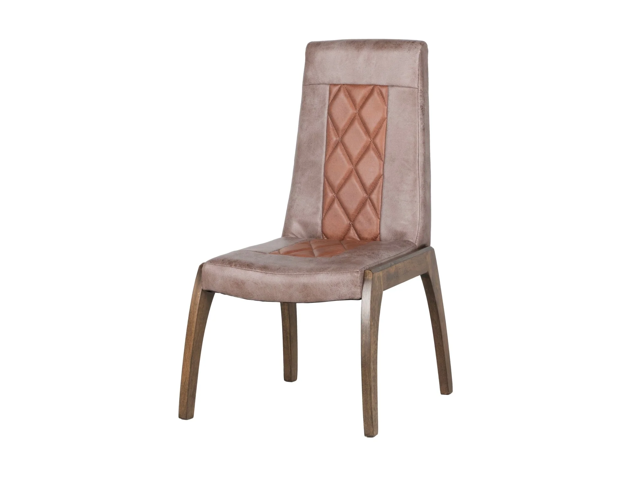Brown Modern 7-Piece Dining Set — Dining Table & 6 Chairs
