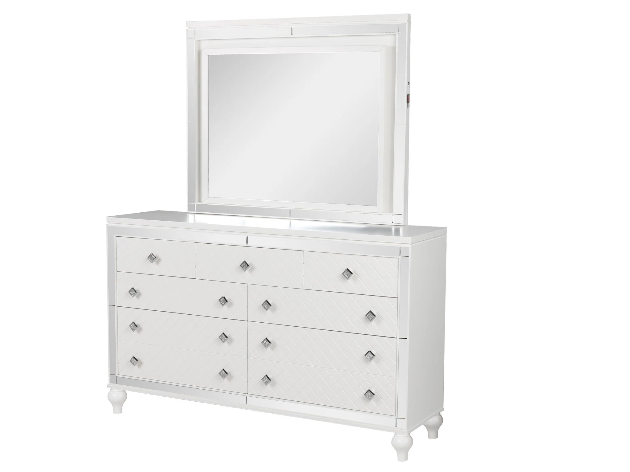 3759-modern-glam-white-upholstered-panel-6-piece-bedroom-set-bed-dresser-mirror-nightstand-6.webp Modern Glam White Upholstered Panel 6-Piece Bedroom Set – Bed, Dresser, Mirror & Nightstand