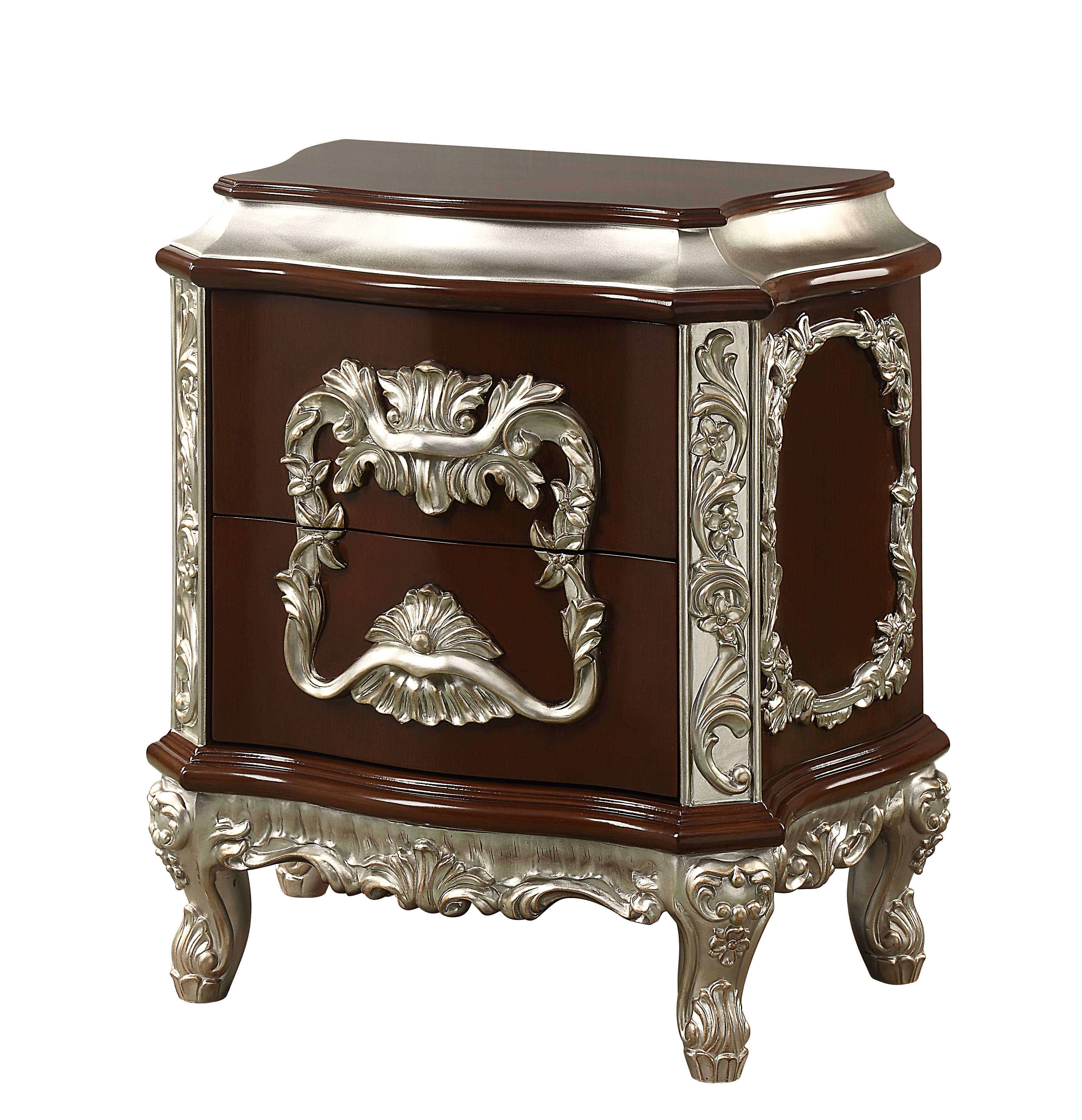 3809-vienna-7-piece-traditional-bedroom-set-with-tufted-bed-dresser-mirror-2-nightstands-2.jpg Vienna 7 Piece Traditional Bedroom Set with Tufted Bed, Dresser, Mirror & 2 Nightstands