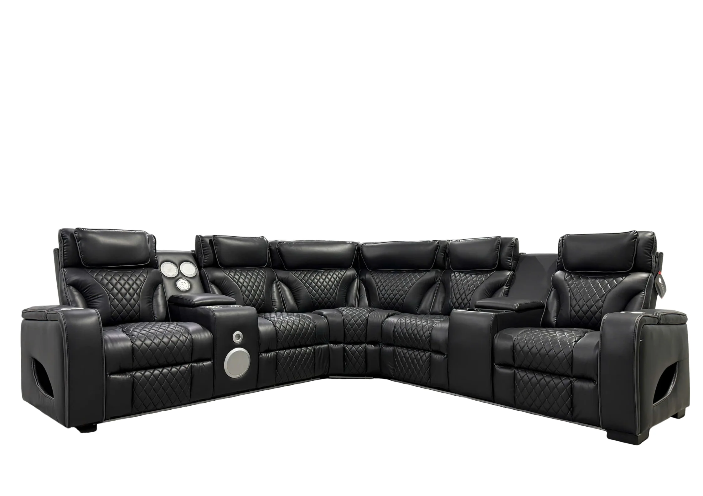 3844-black-power-reclining-sectional-with-power-headrests-speaker-wireless-charging-led-lighting-3.webp Black Power Reclining Sectional with Power Headrests, Speaker, Wireless Charging & LED Lighting