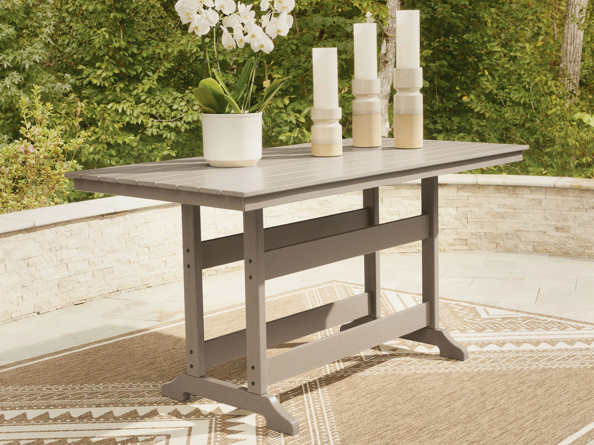 3847-seacliff-beach-rectangular-counter-height-dining-table-with-umbrella-option-medium-brown-5.webp Seacliff Beach - Rectangular Counter Height Dining Table With Umbrella Option - Medium Brown