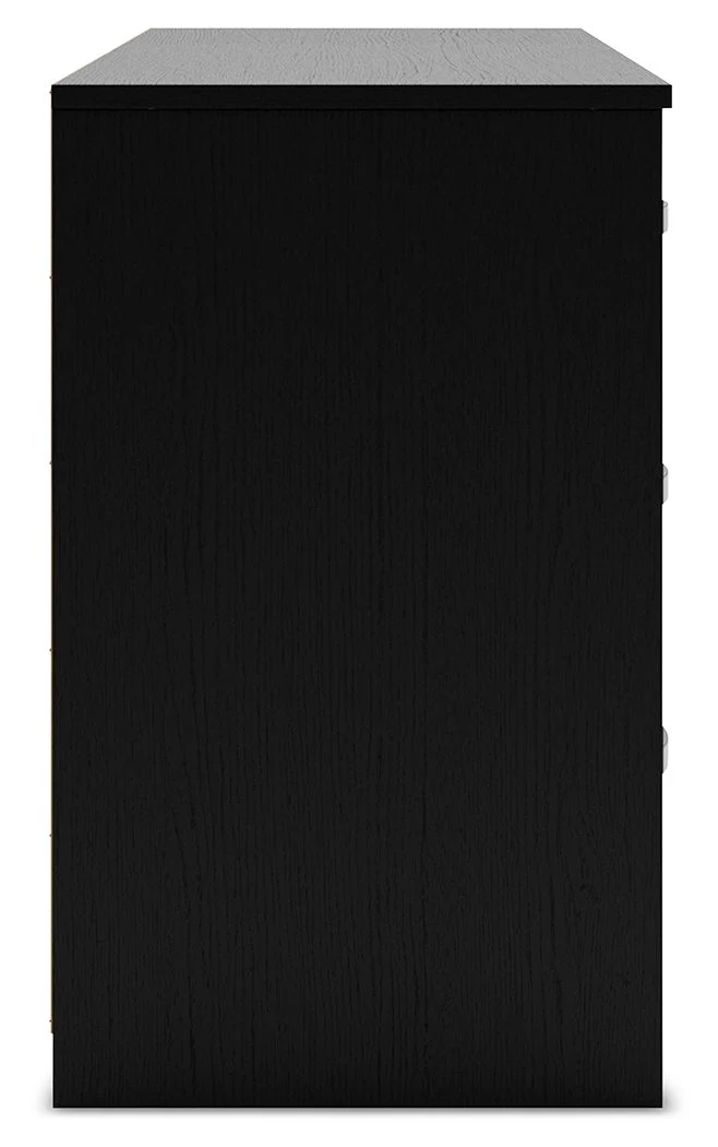 3926-finch-six-drawer-dresser-black-8.webp Finch - Six Drawer Dresser - Black